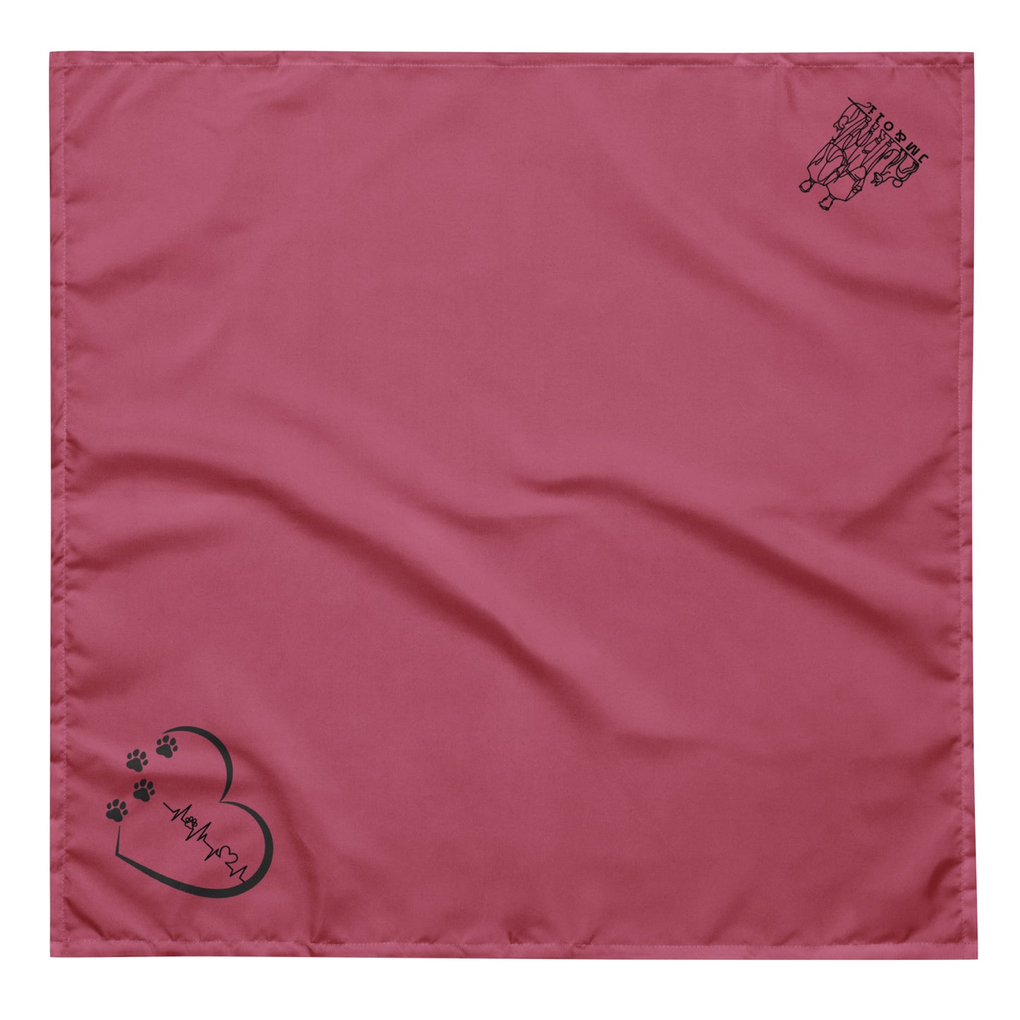 Bandana pour chien "Simplement JM&Oli"