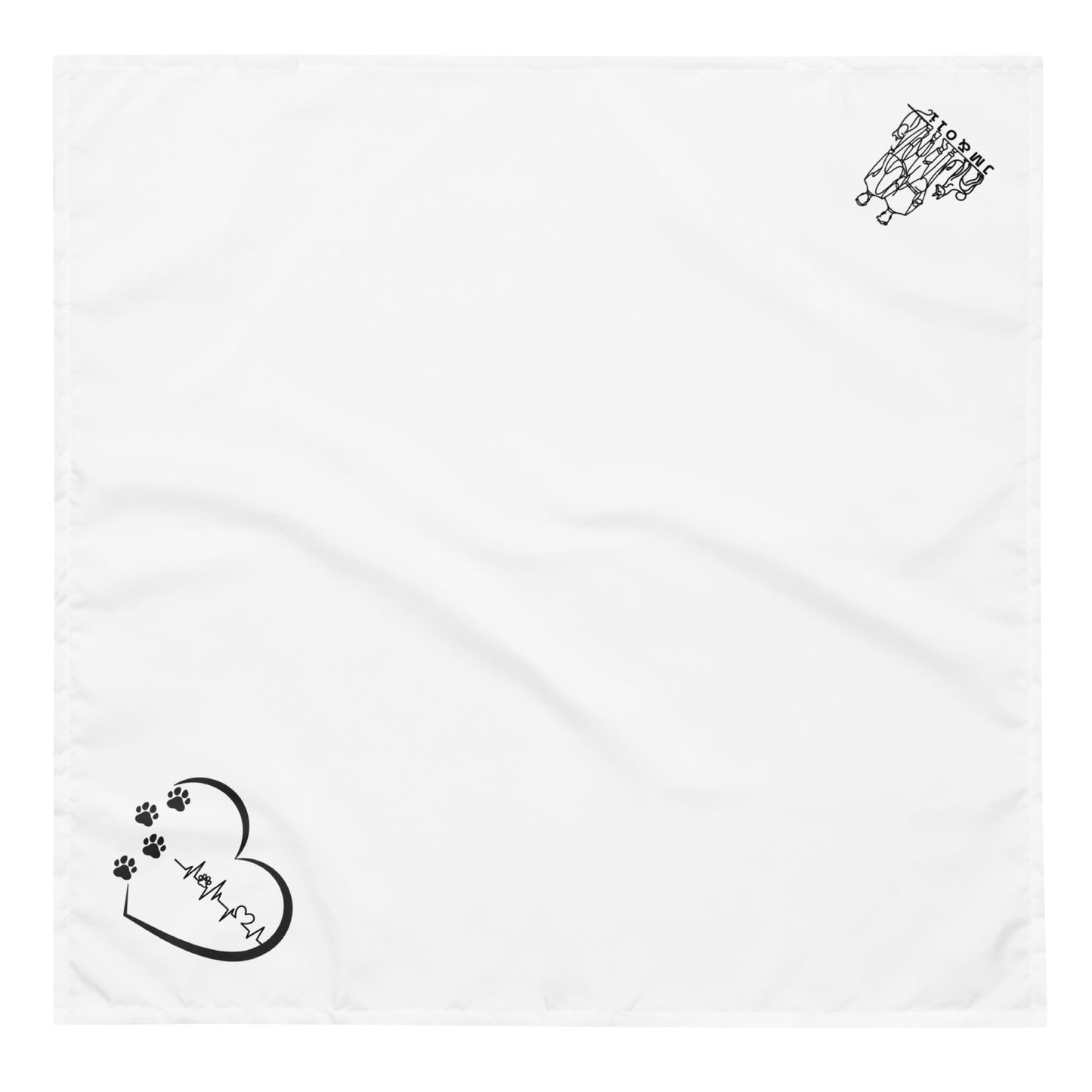 Bandana pour chien "Simplement JM&Oli"