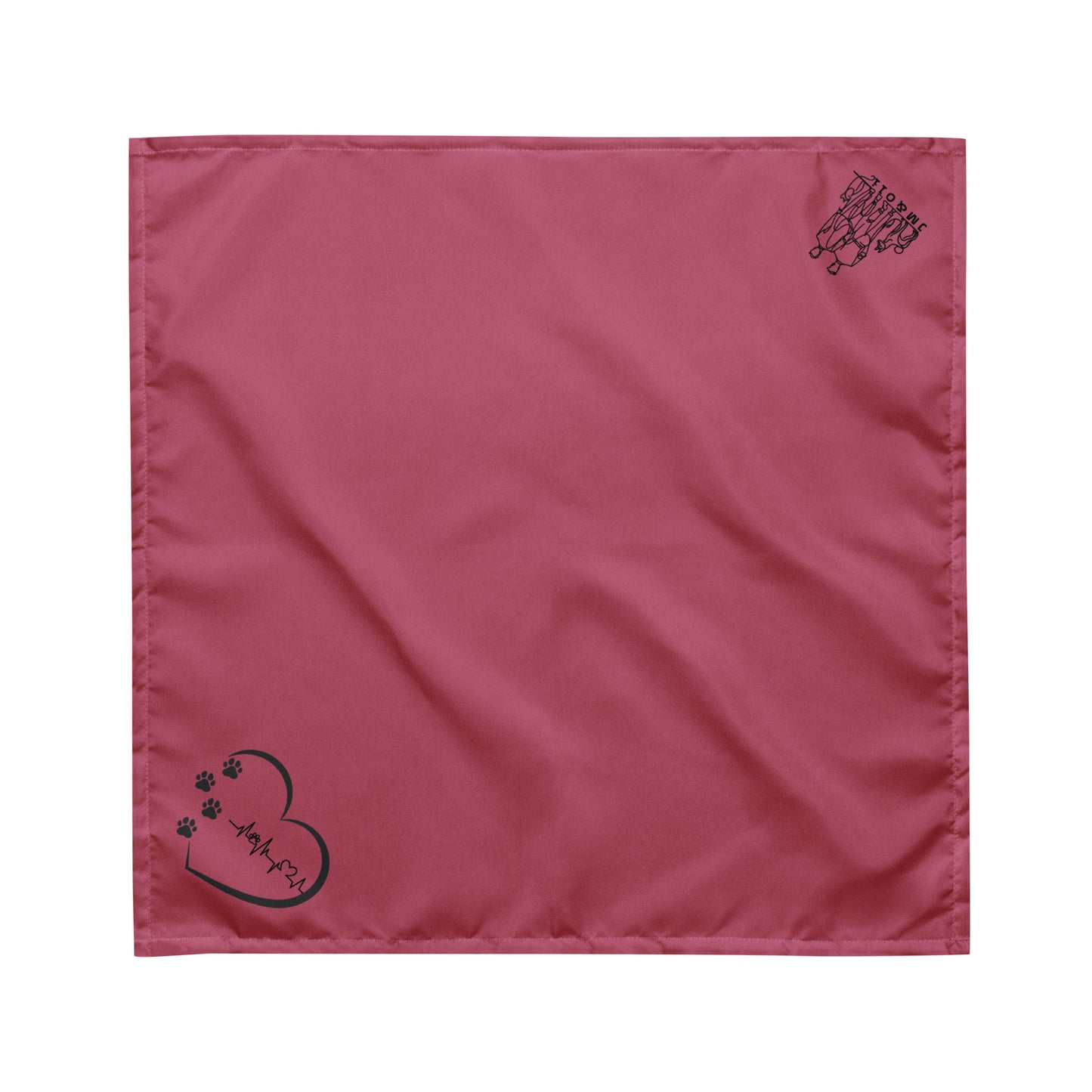 Bandana pour chien "Simplement JM&Oli"