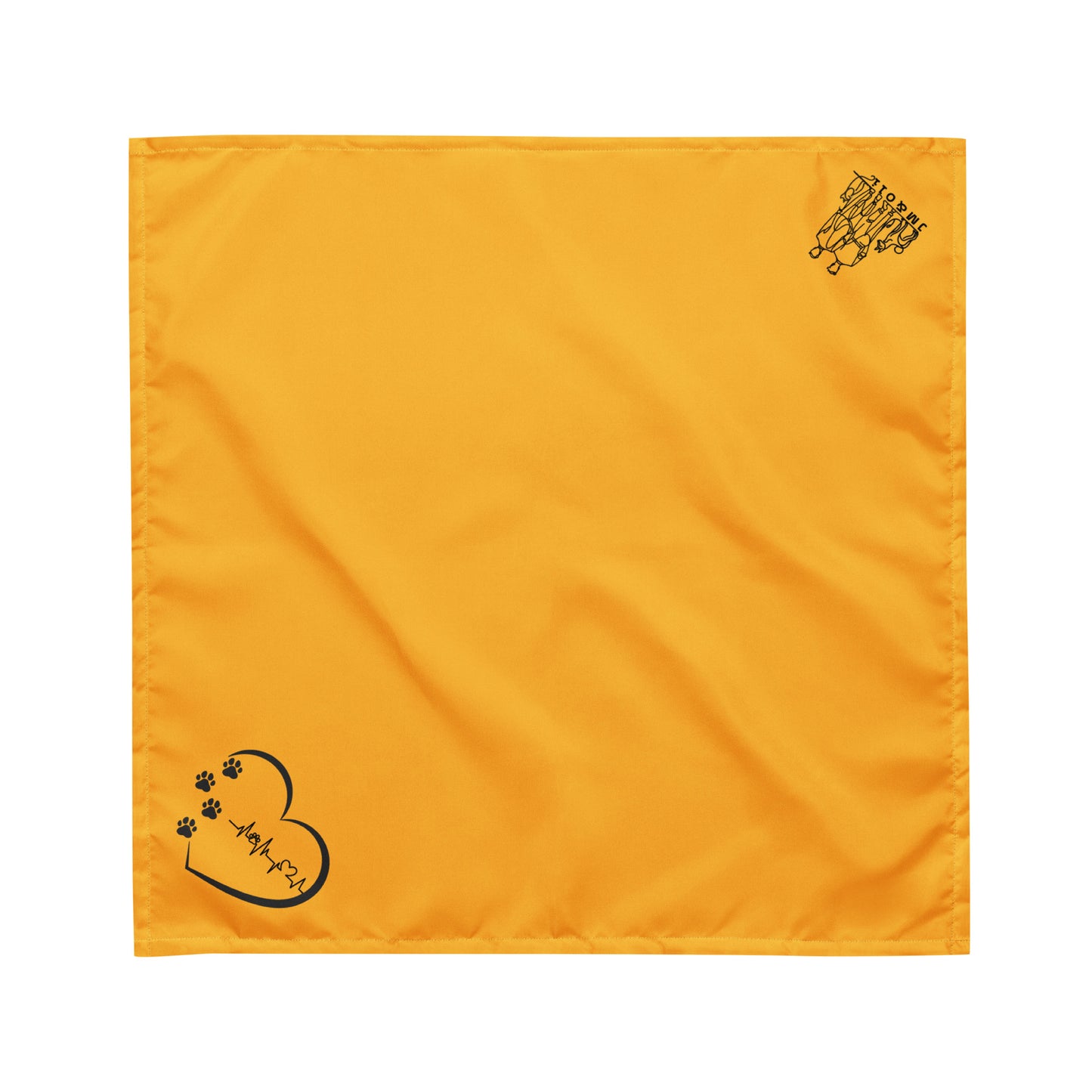Bandana pour chien "Simplement JM&Oli"