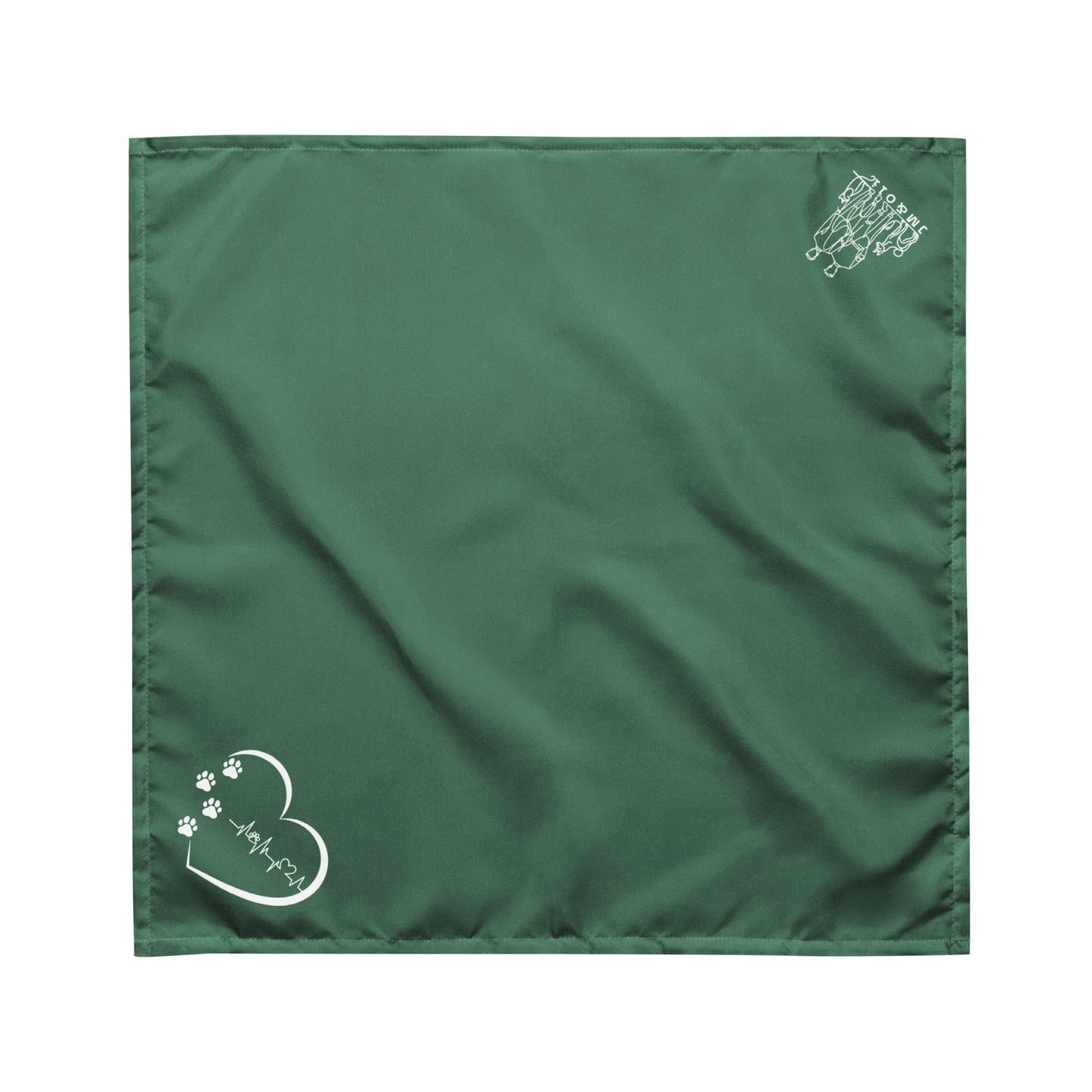 Bandana pour chien "Simplement JM&Oli"