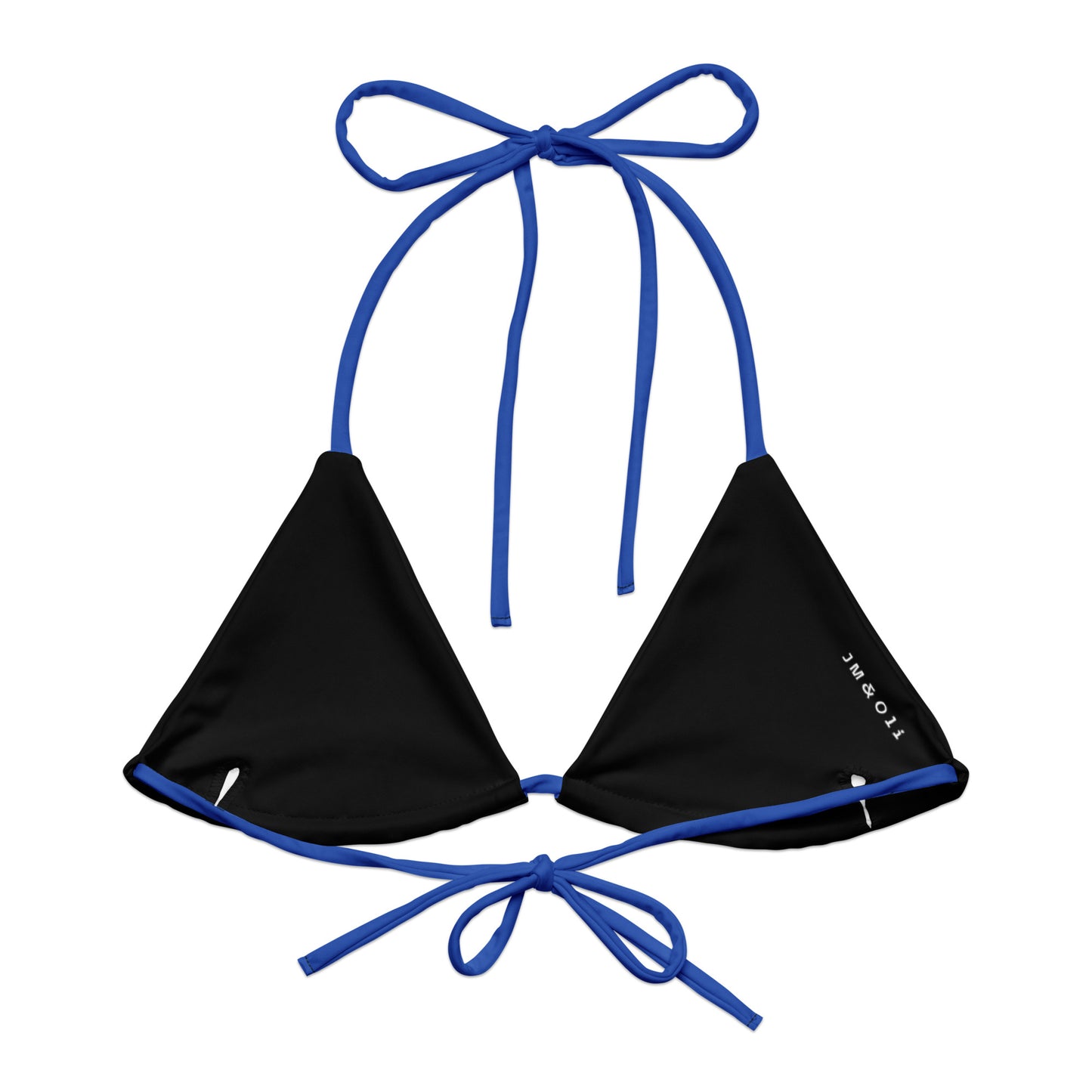 Haut de Bikini #YesWeCannes Bleu Roi