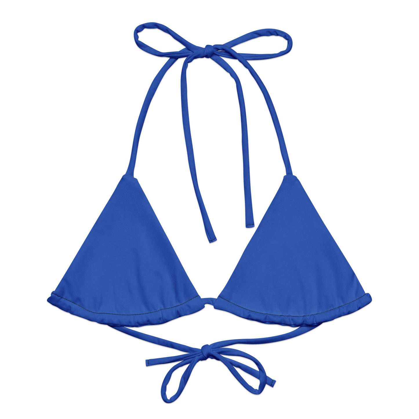 Haut de Bikini #YesWeCannes Bleu Roi