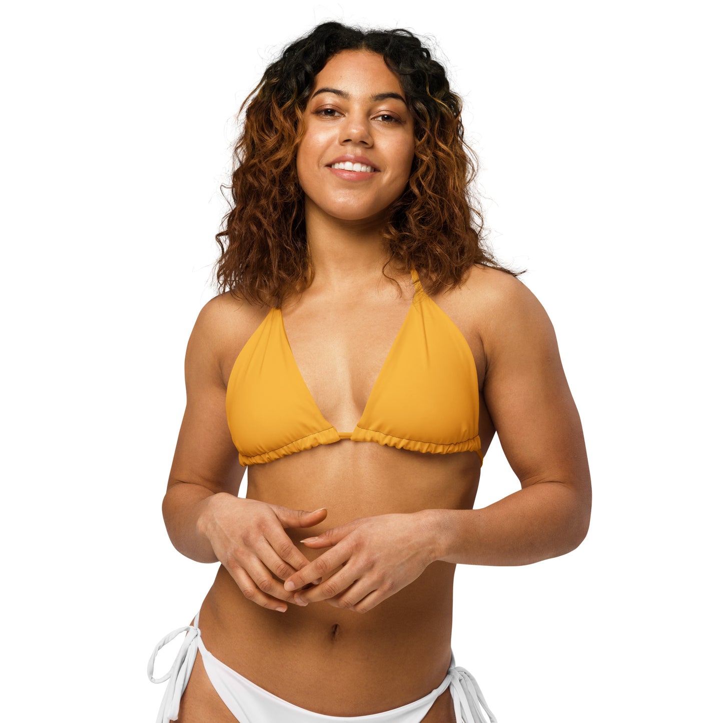 Haut de Bikini Beachside Jaune Lumière