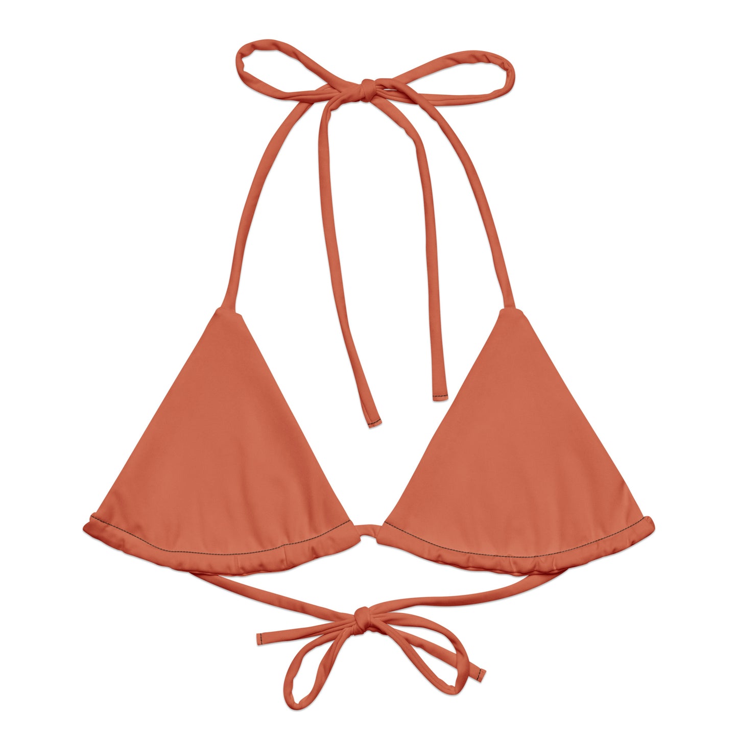 Haut de Bikini Beachside Orange Terracotta