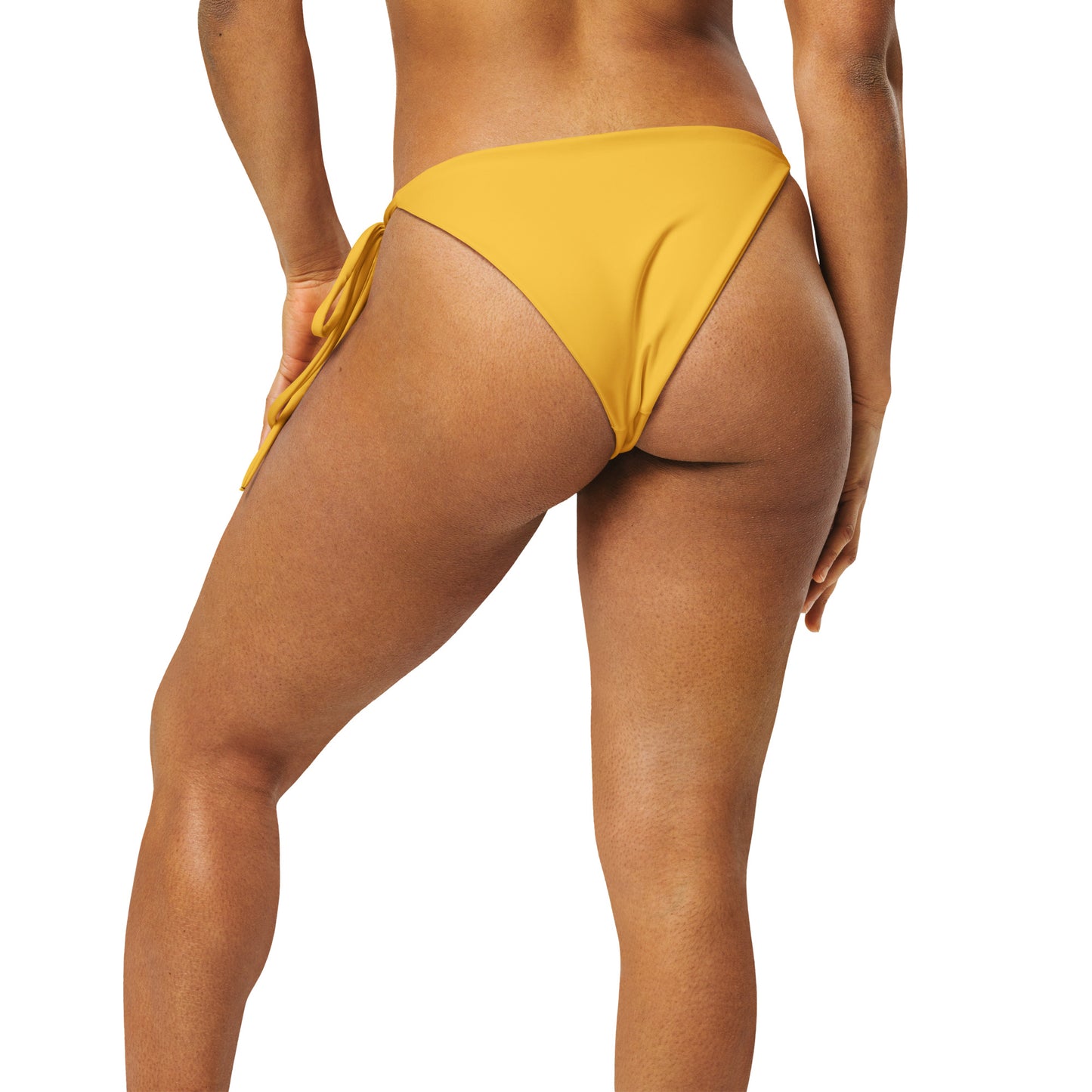 Bas de bikini Beachside Jaune Lumière