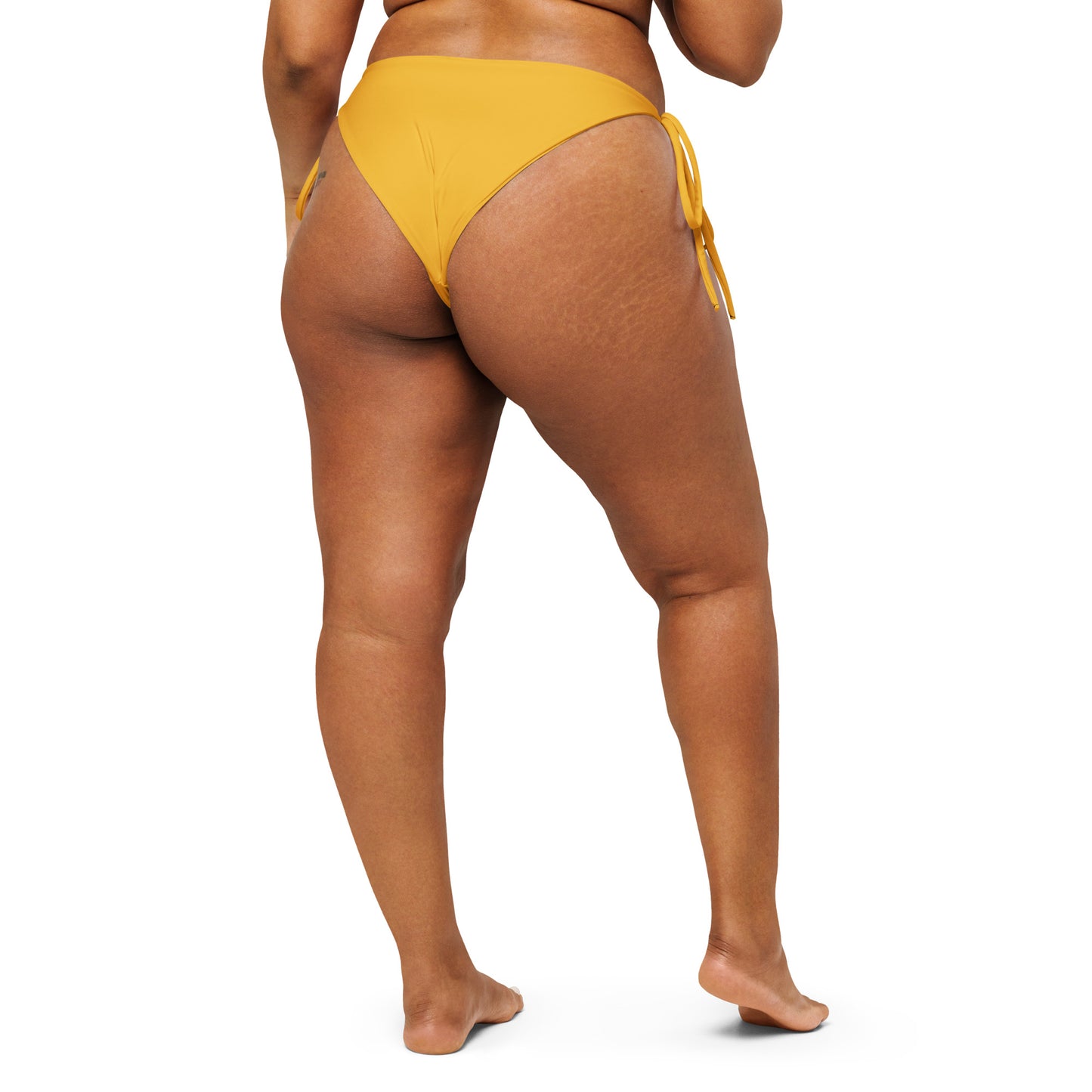 Bas de bikini Beachside Jaune Lumière
