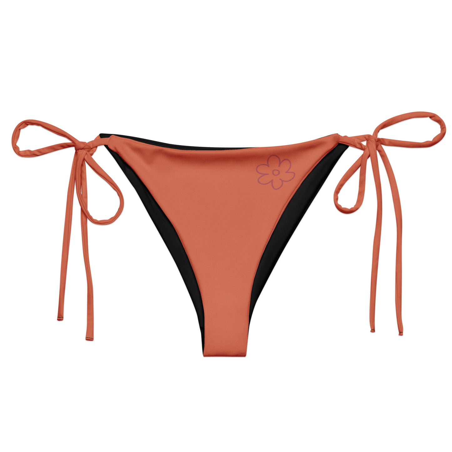 Bas de bikini Beachside Orange Terracotta
