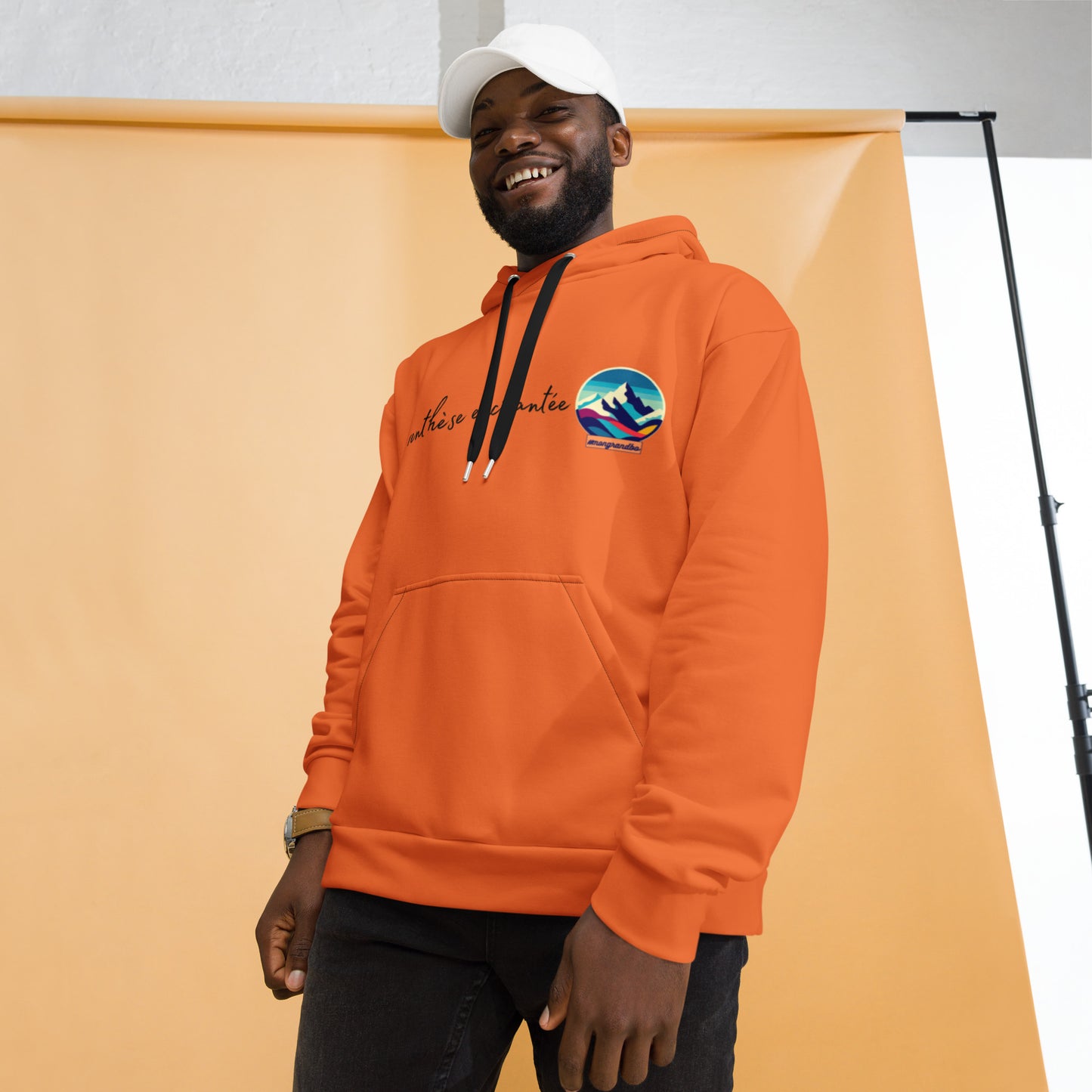 Sweat à Capuche #mongrandbo Orange