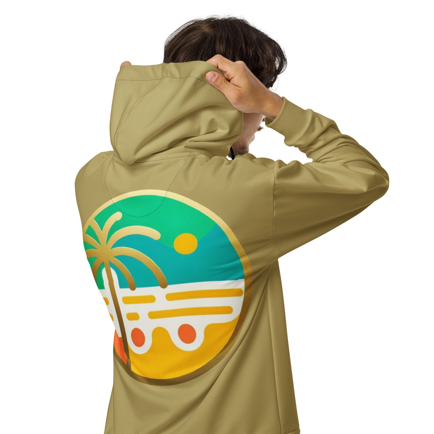 Sweat à Capuche Zippé Homme - #YesWeCannes