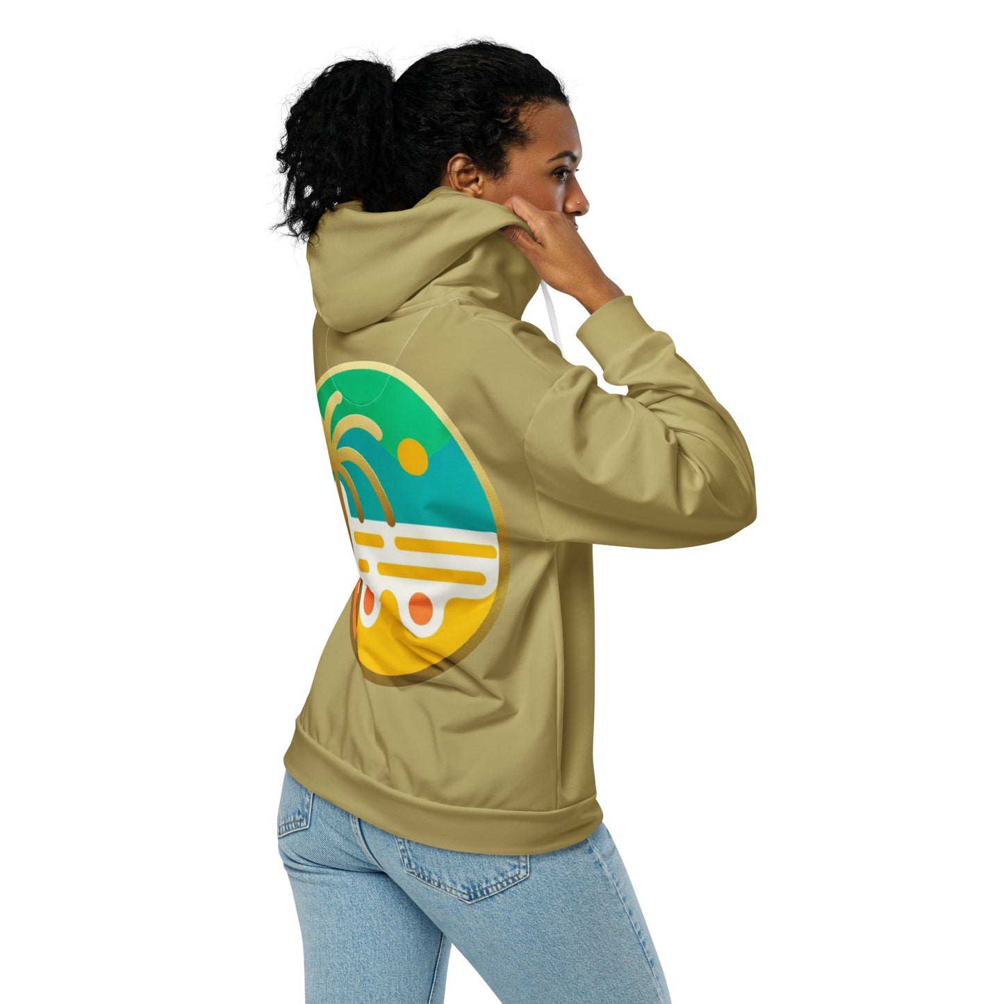 Sweat à Capuche Zippé Femme - #YesWeCannes