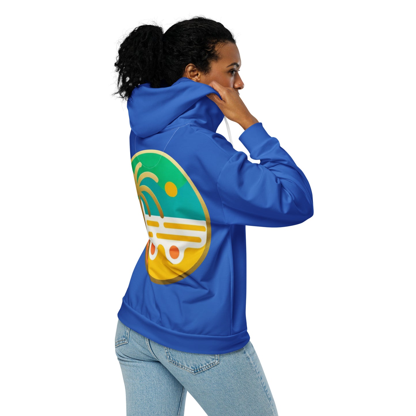 Sweat à Capuche Zippé Femme - #YesWeCannes