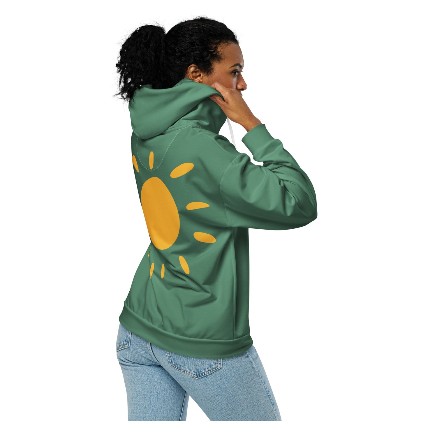 Sweat SunSide à Capuche Zippé Femme