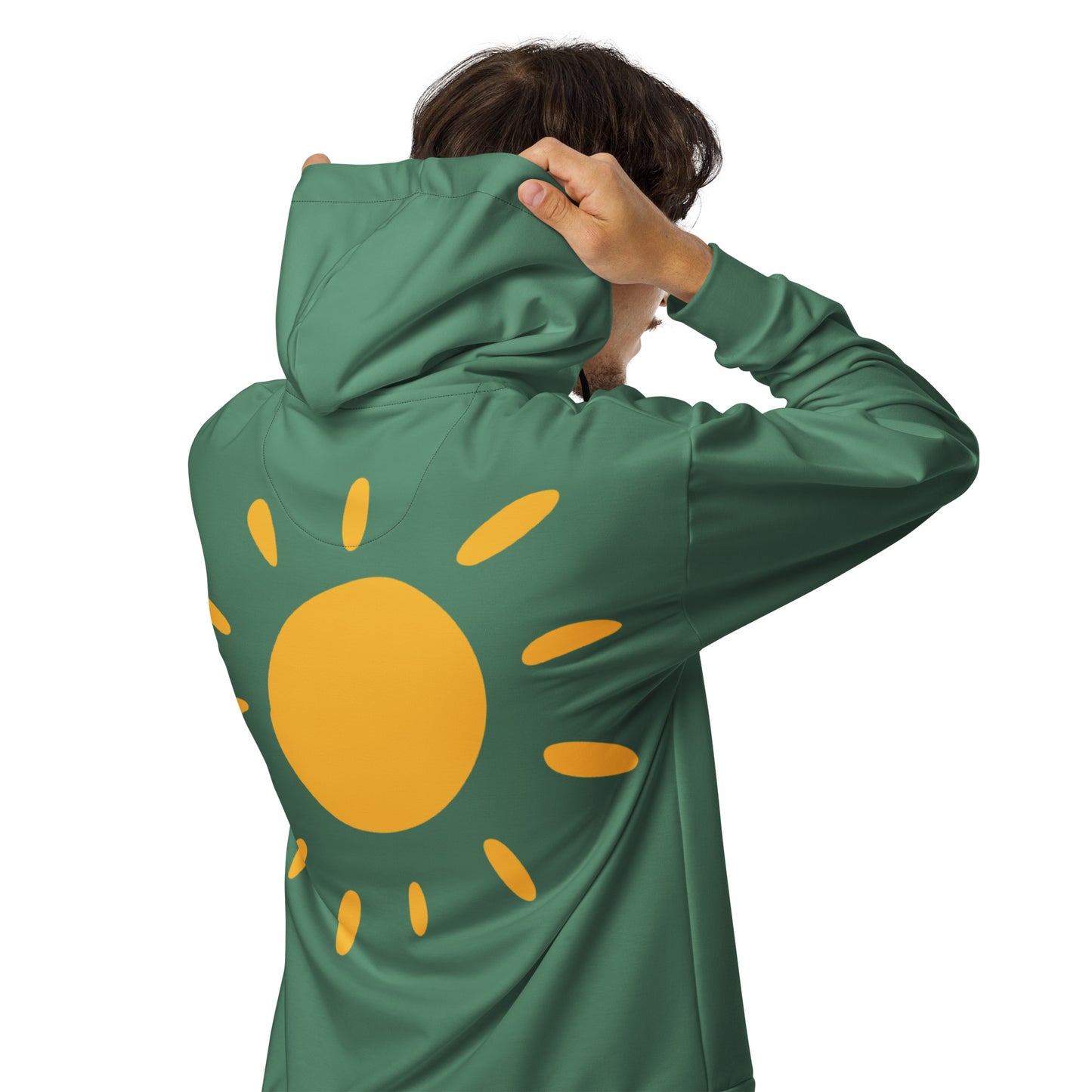Sweat SunSide à Capuche Zippé Homme
