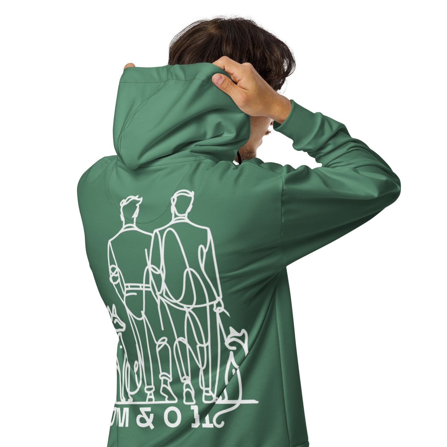 Sweat SunSide à Capuche Zippé Homme
