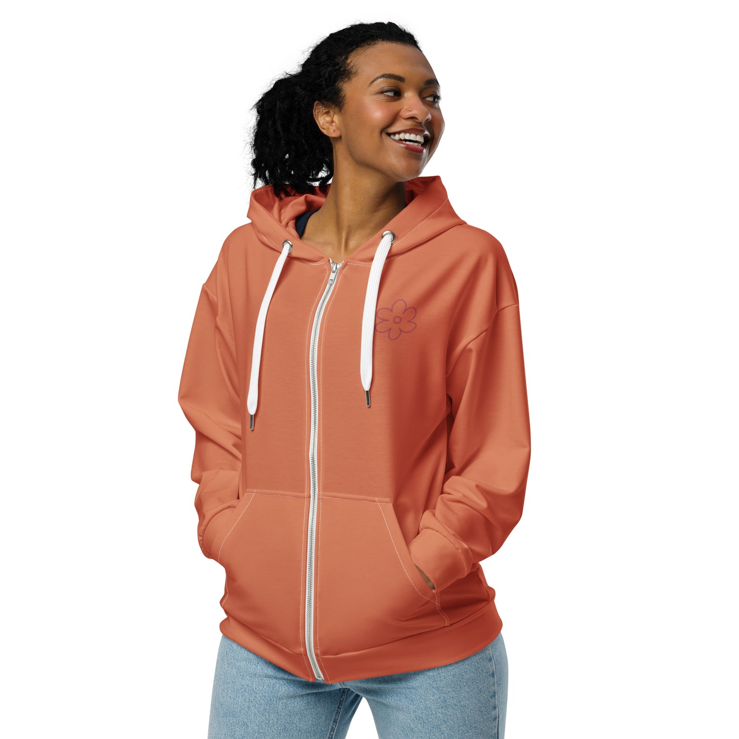 Sweat Spring Flow à Capuche Zippé pour Femme