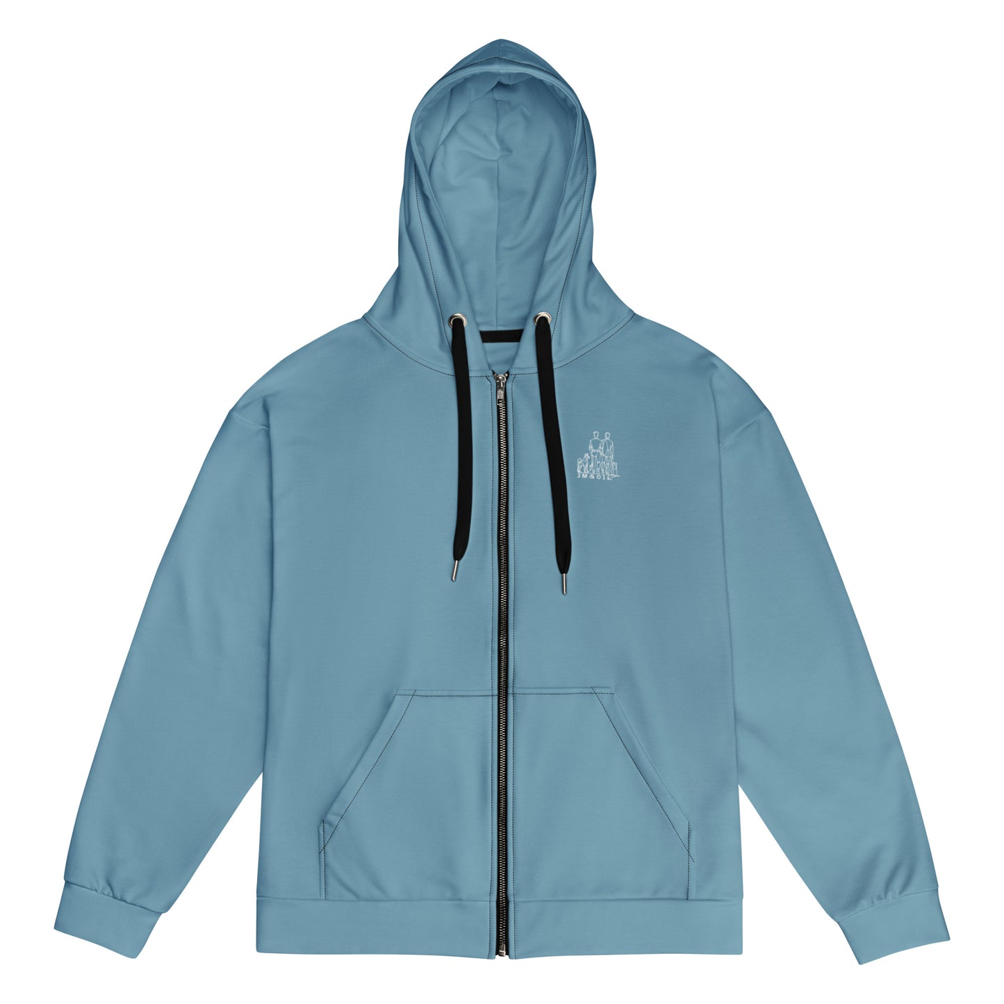 Sweat JM&Oli Origine à Capuche Zippé Homme