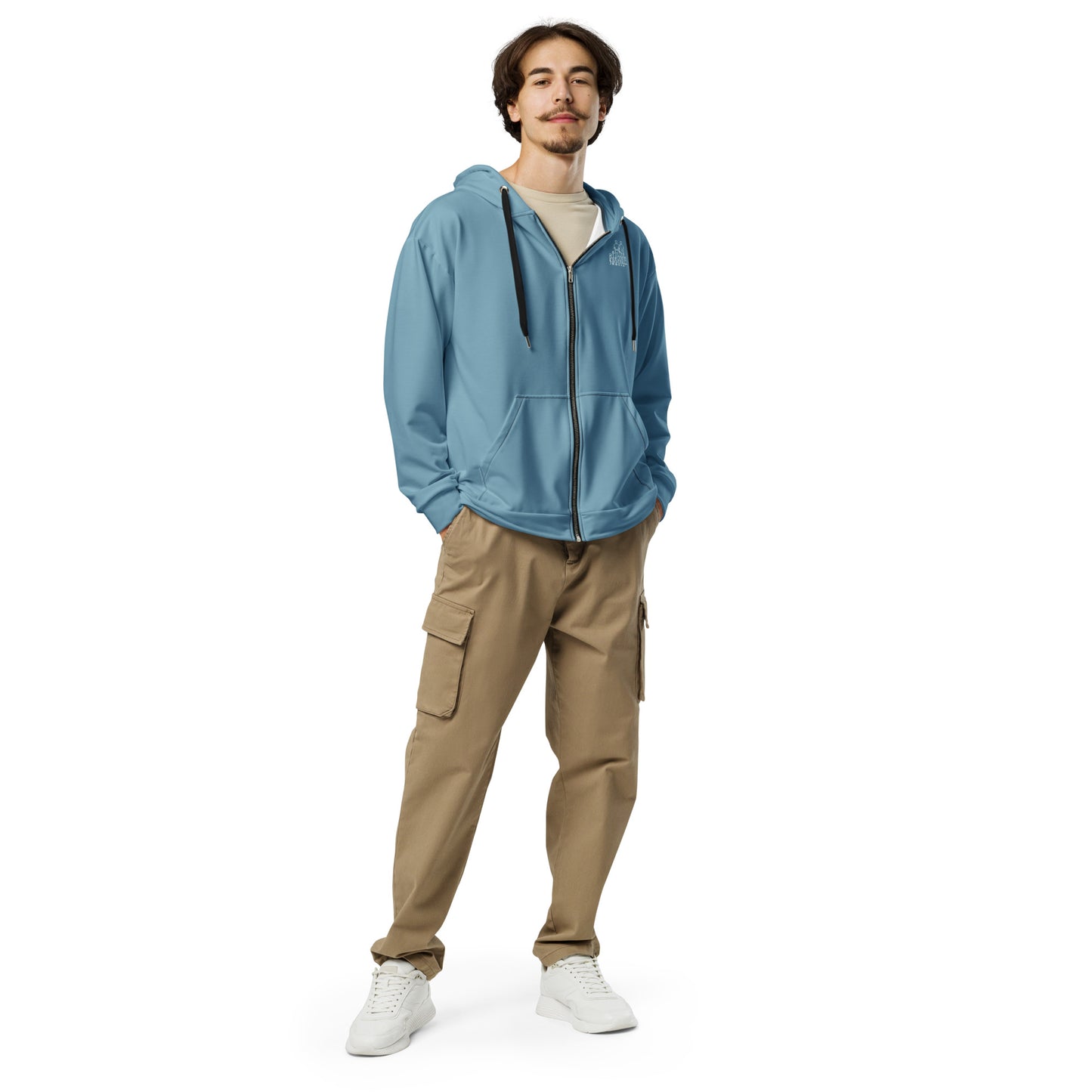 Sweat JM&Oli Origine à Capuche Zippé Homme