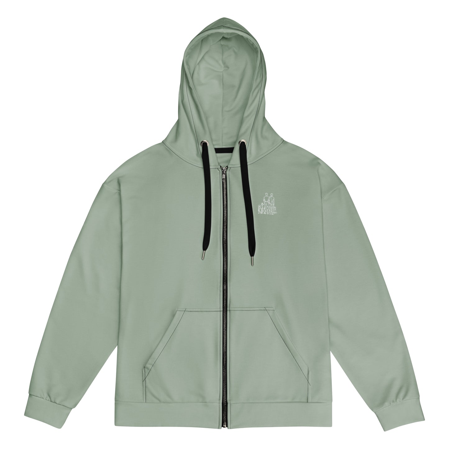 Sweat JM&Oli Origine à Capuche Zippé Homme