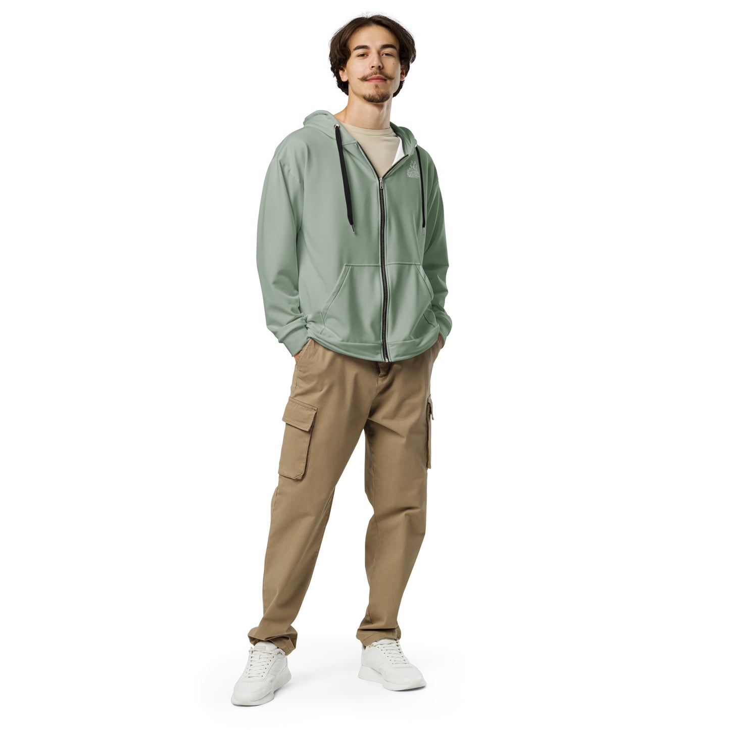 Sweat JM&Oli Origine à Capuche Zippé Homme