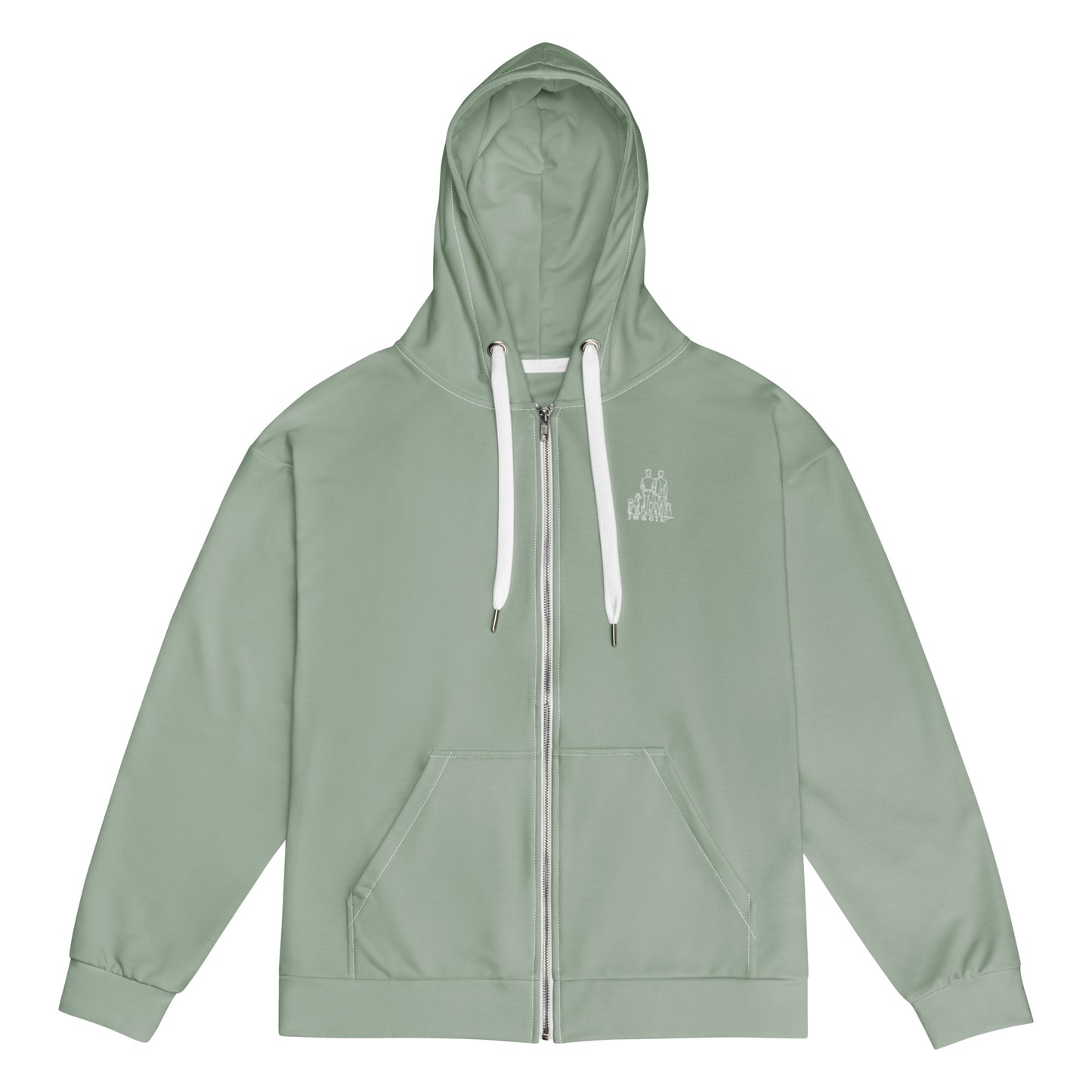 Sweat JM&Oli Origine à Capuche Zippé Femme