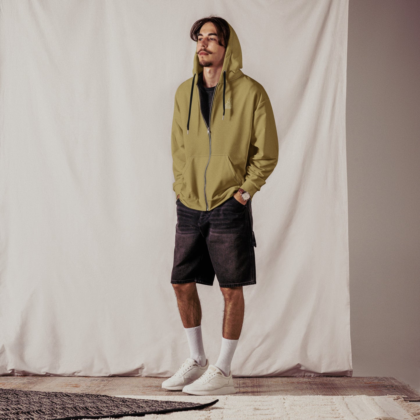 Sweat à Capuche Zippé Homme - #YesWeCannes