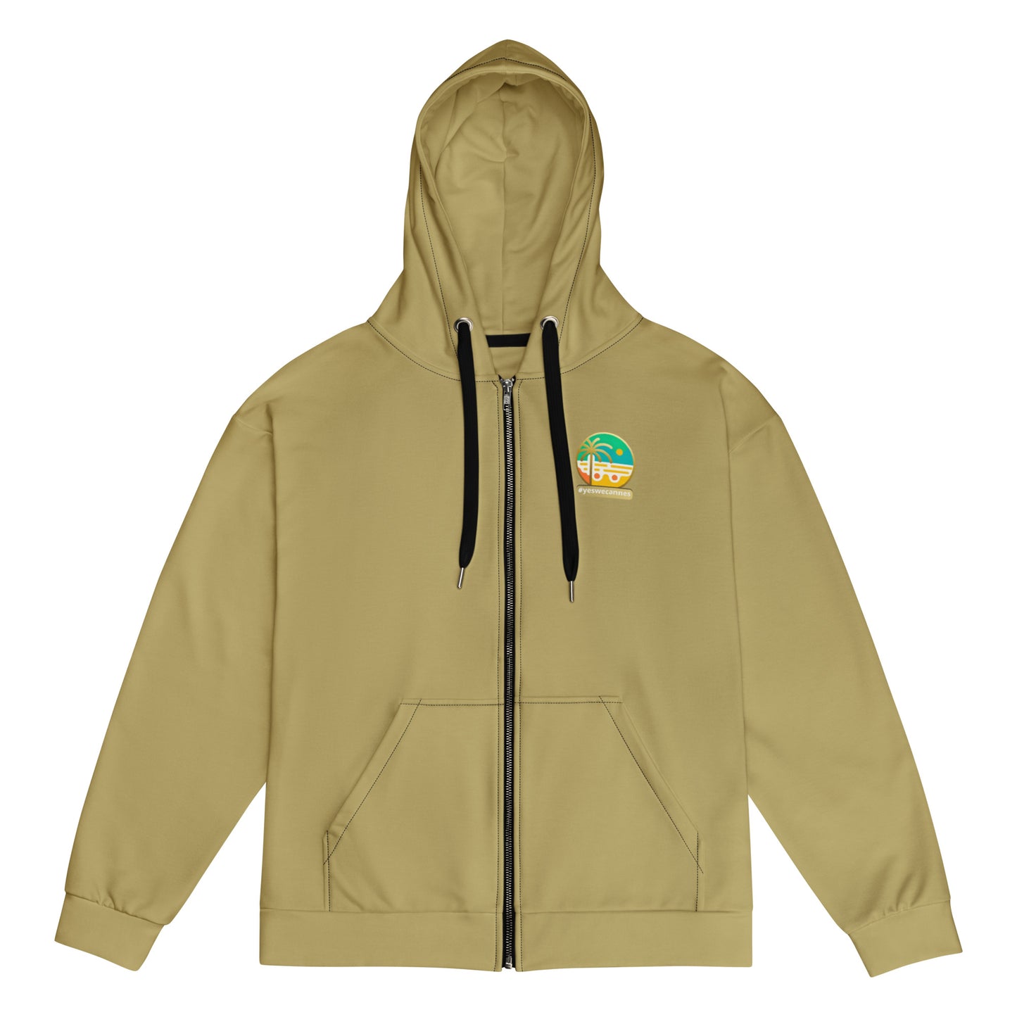 Sweat à Capuche Zippé Homme - #YesWeCannes