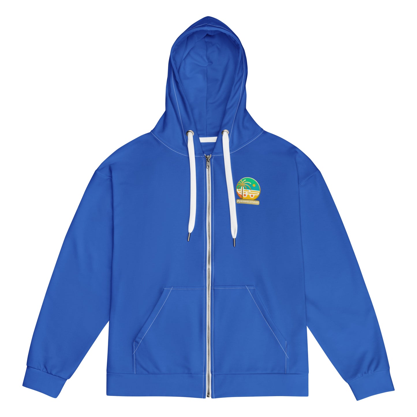 Sweat à Capuche Zippé Femme - #YesWeCannes