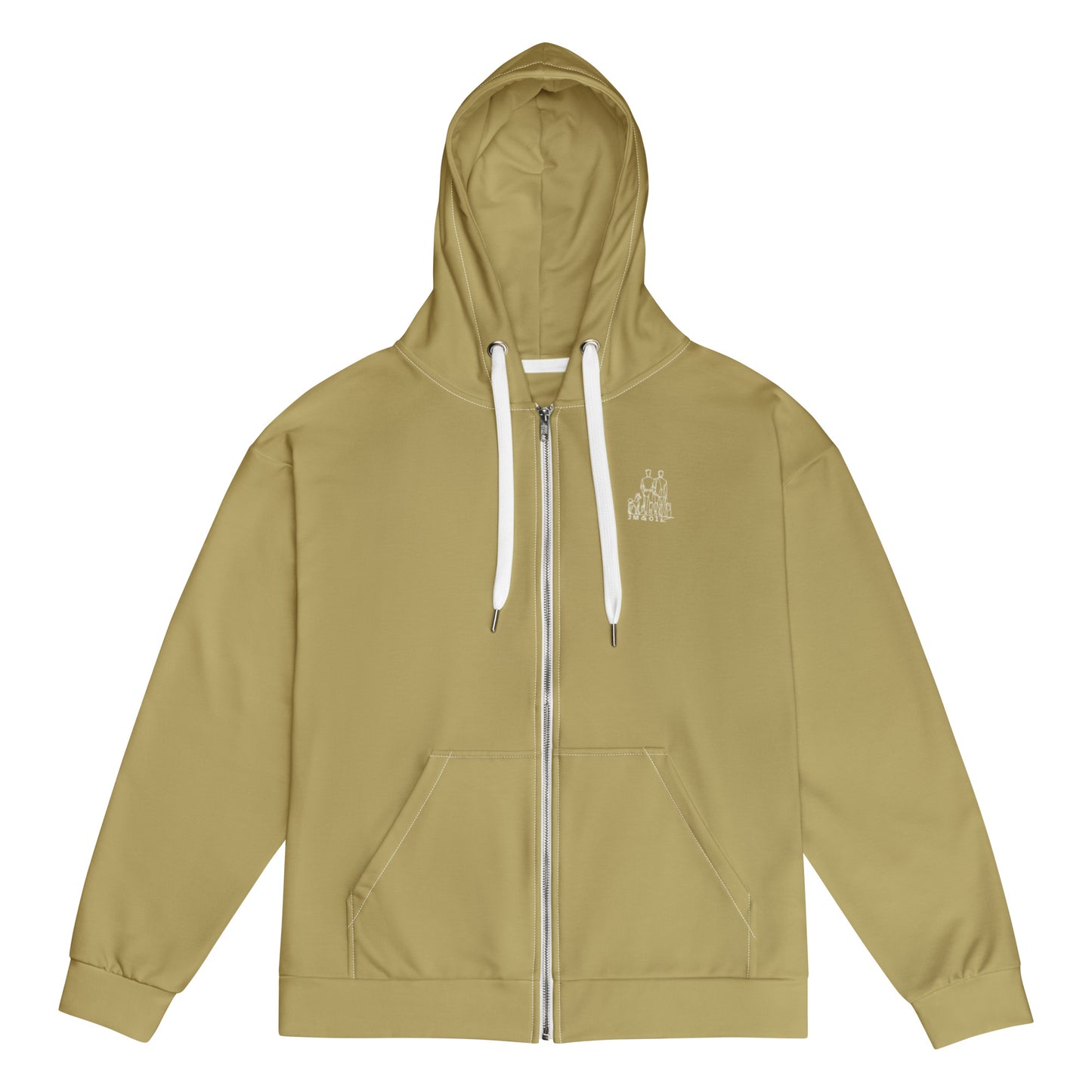 Sweat à Capuche Zippé Femme - #YesWeCannes