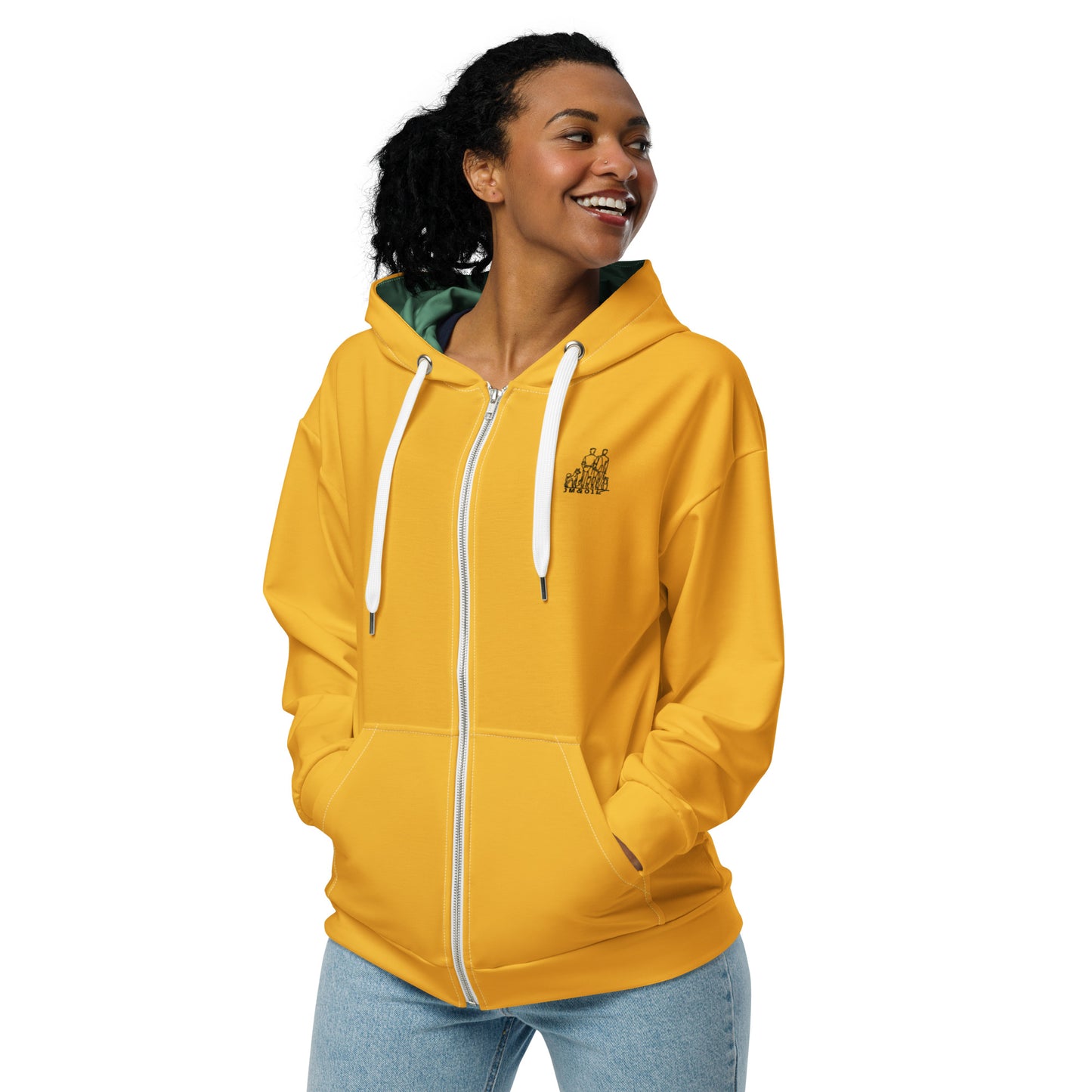 Sweat SunSide à Capuche Zippé Femme