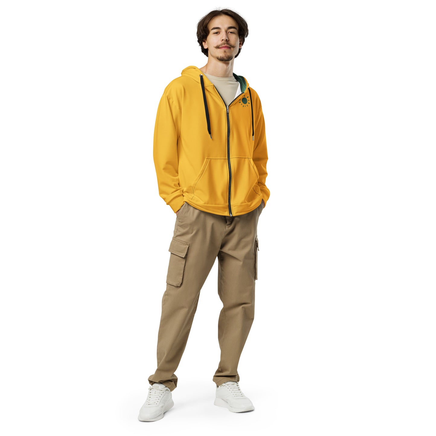 Sweat SunSide à Capuche Zippé Homme