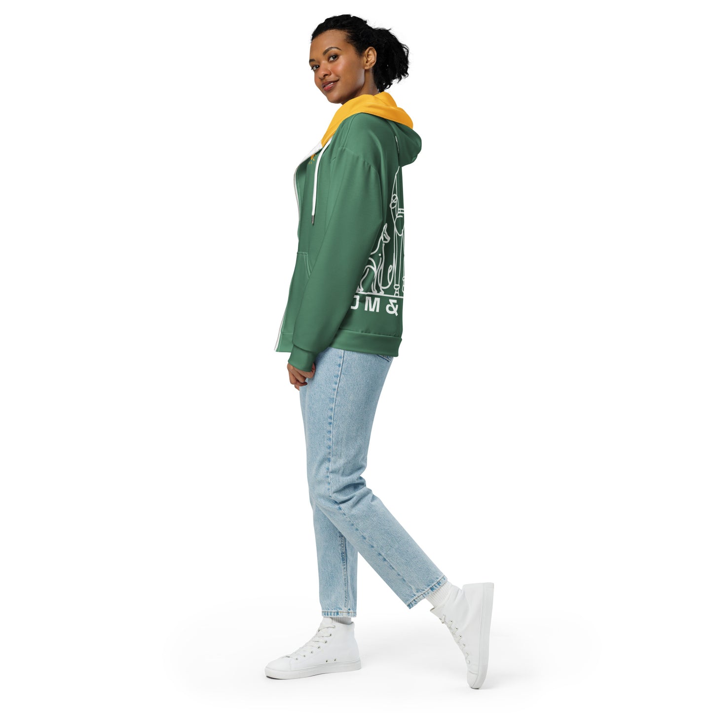 Sweat SunSide à Capuche Zippé Femme