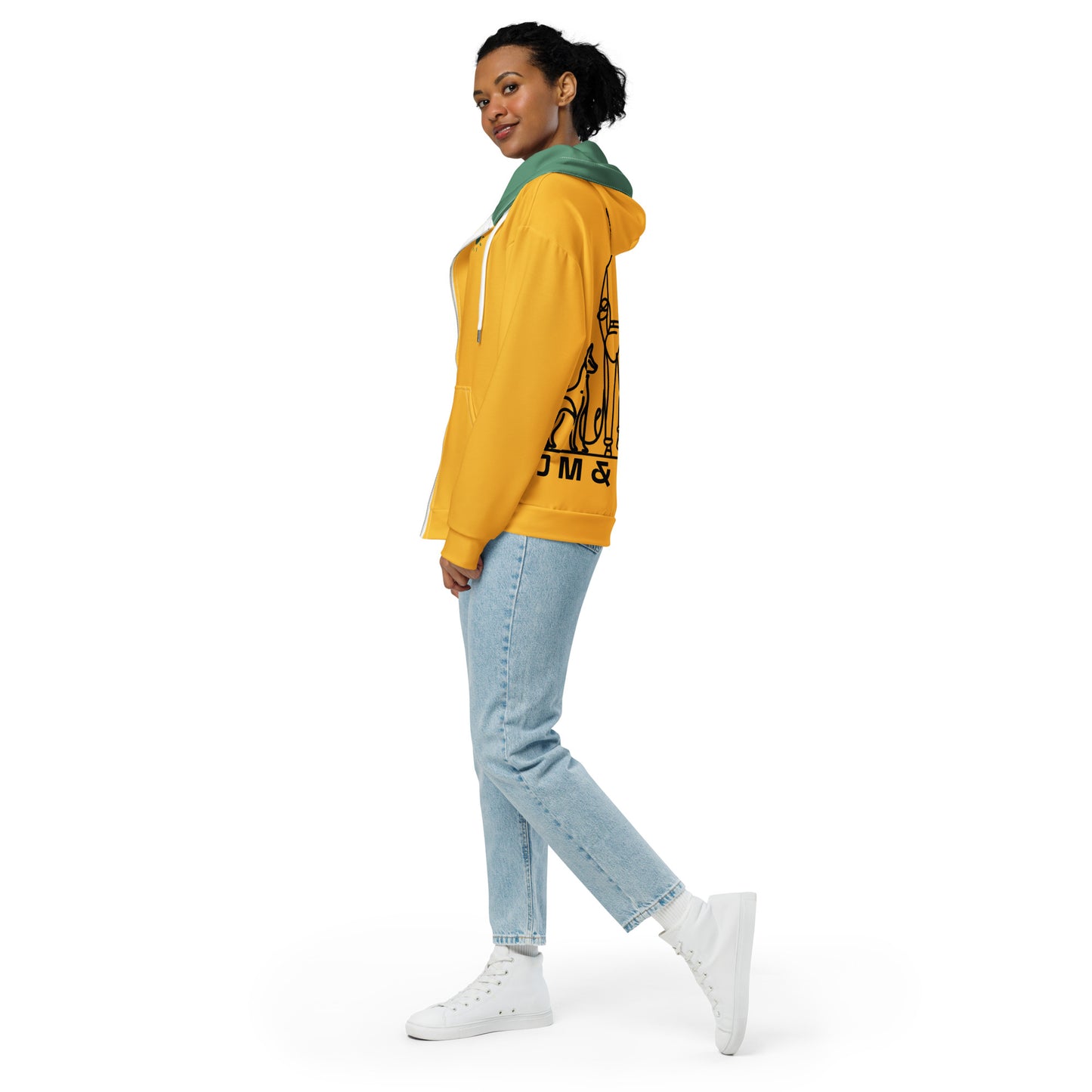 Sweat SunSide à Capuche Zippé Femme