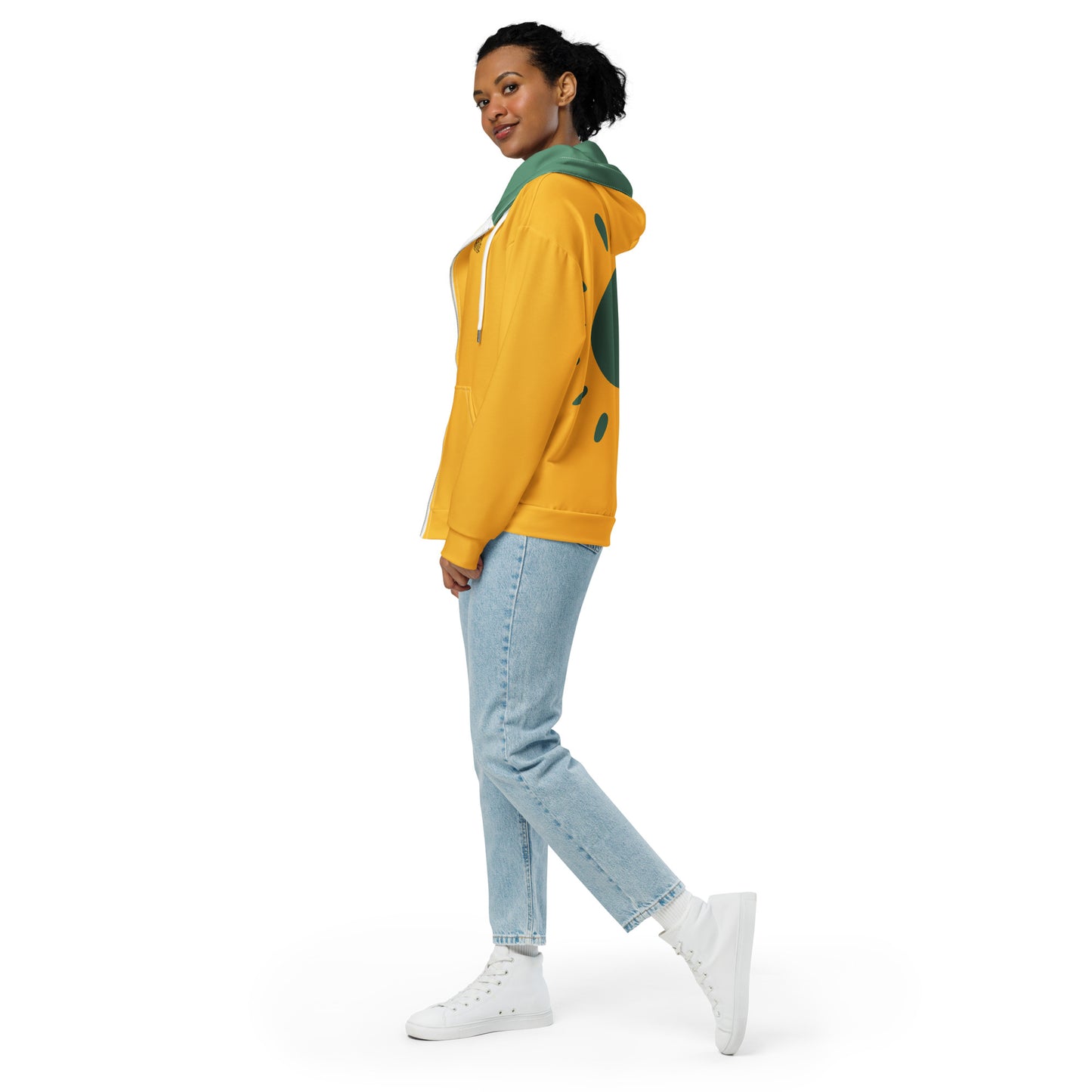 Sweat SunSide à Capuche Zippé Femme