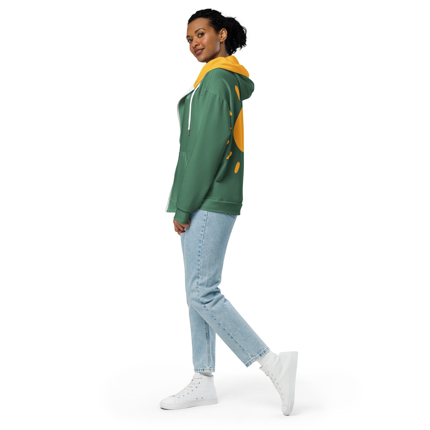 Sweat SunSide à Capuche Zippé Femme