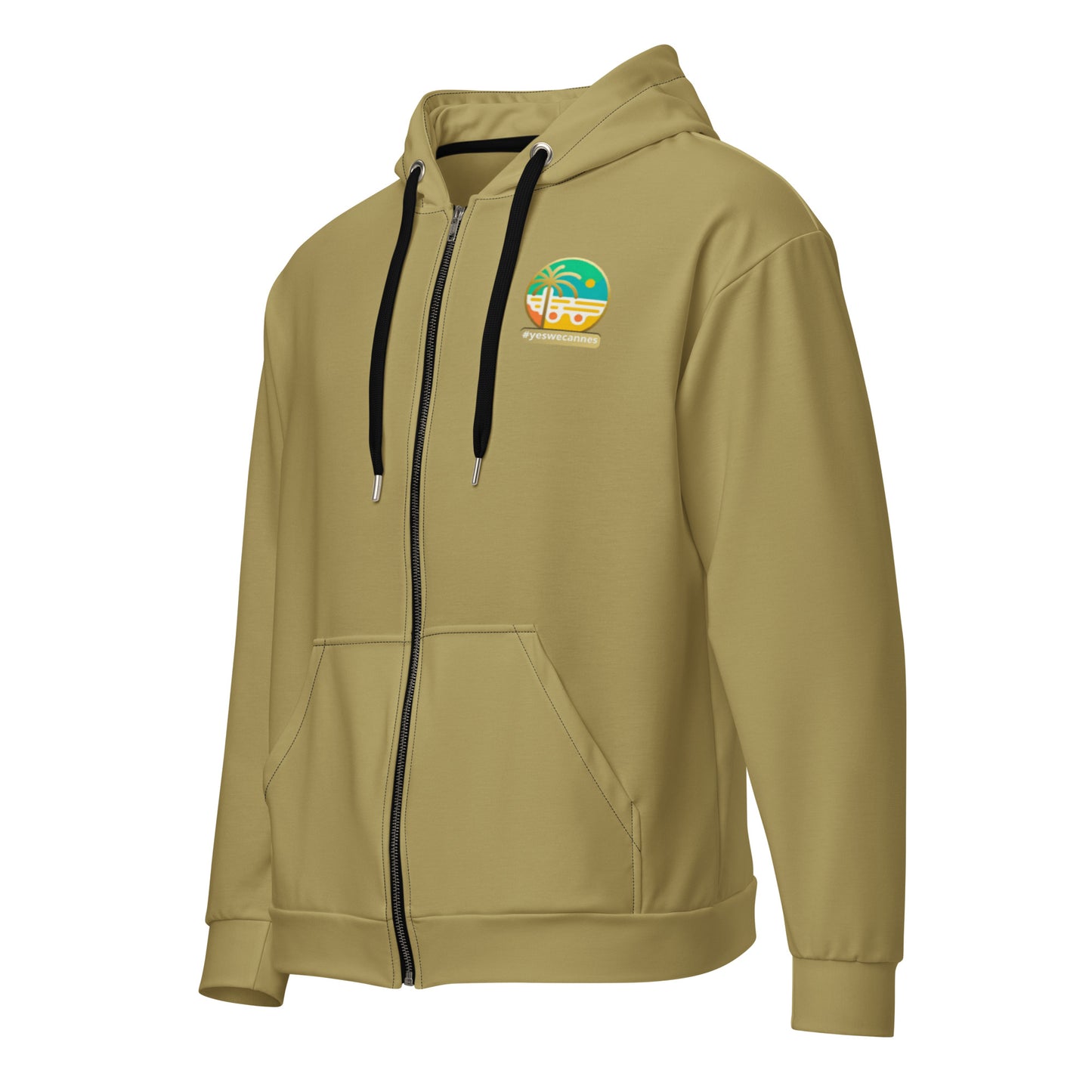 Sweat à Capuche Zippé Homme - #YesWeCannes