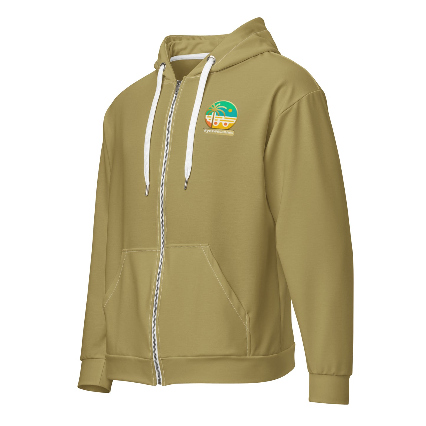 Sweat à Capuche Zippé Femme - #YesWeCannes