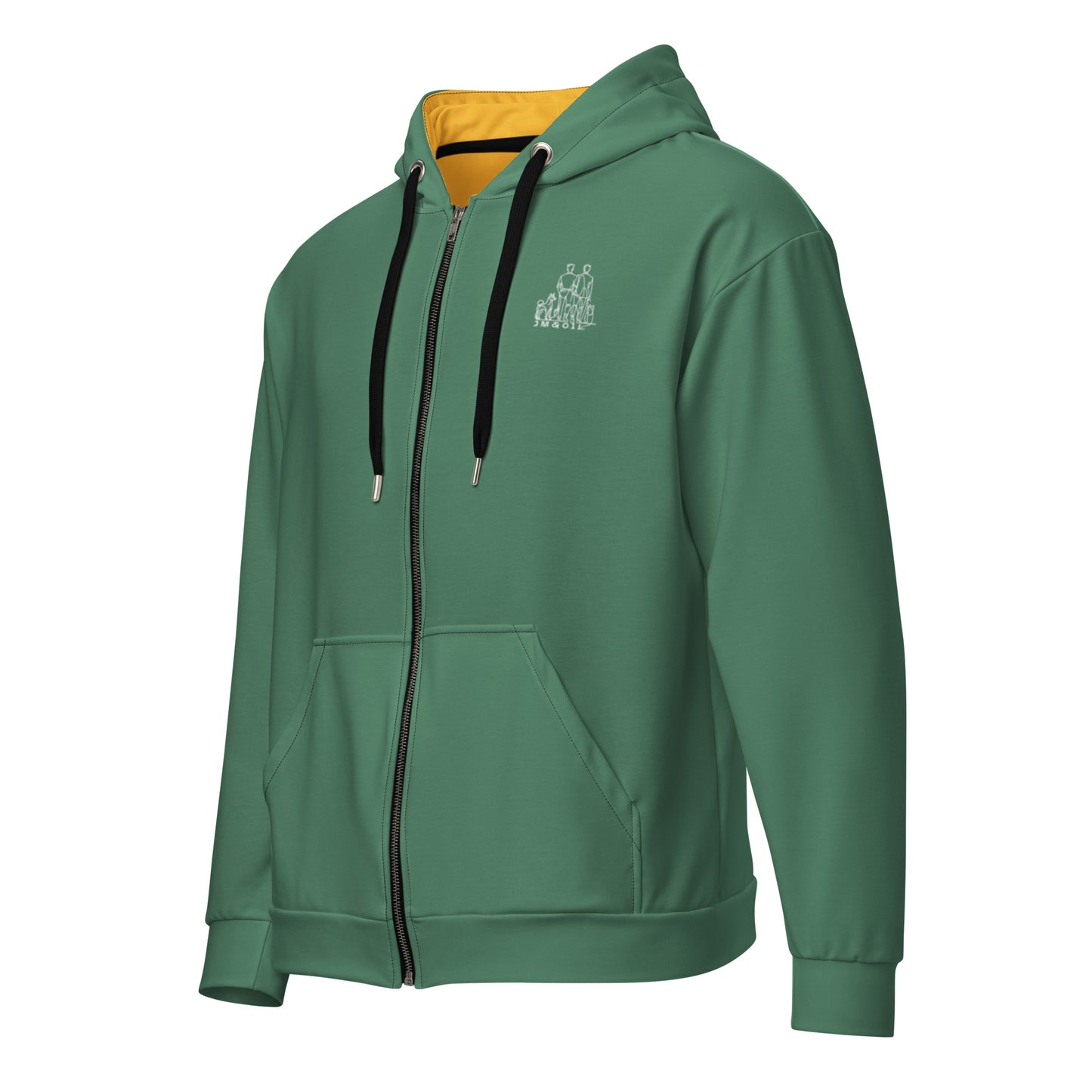 Sweat SunSide à Capuche Zippé Homme