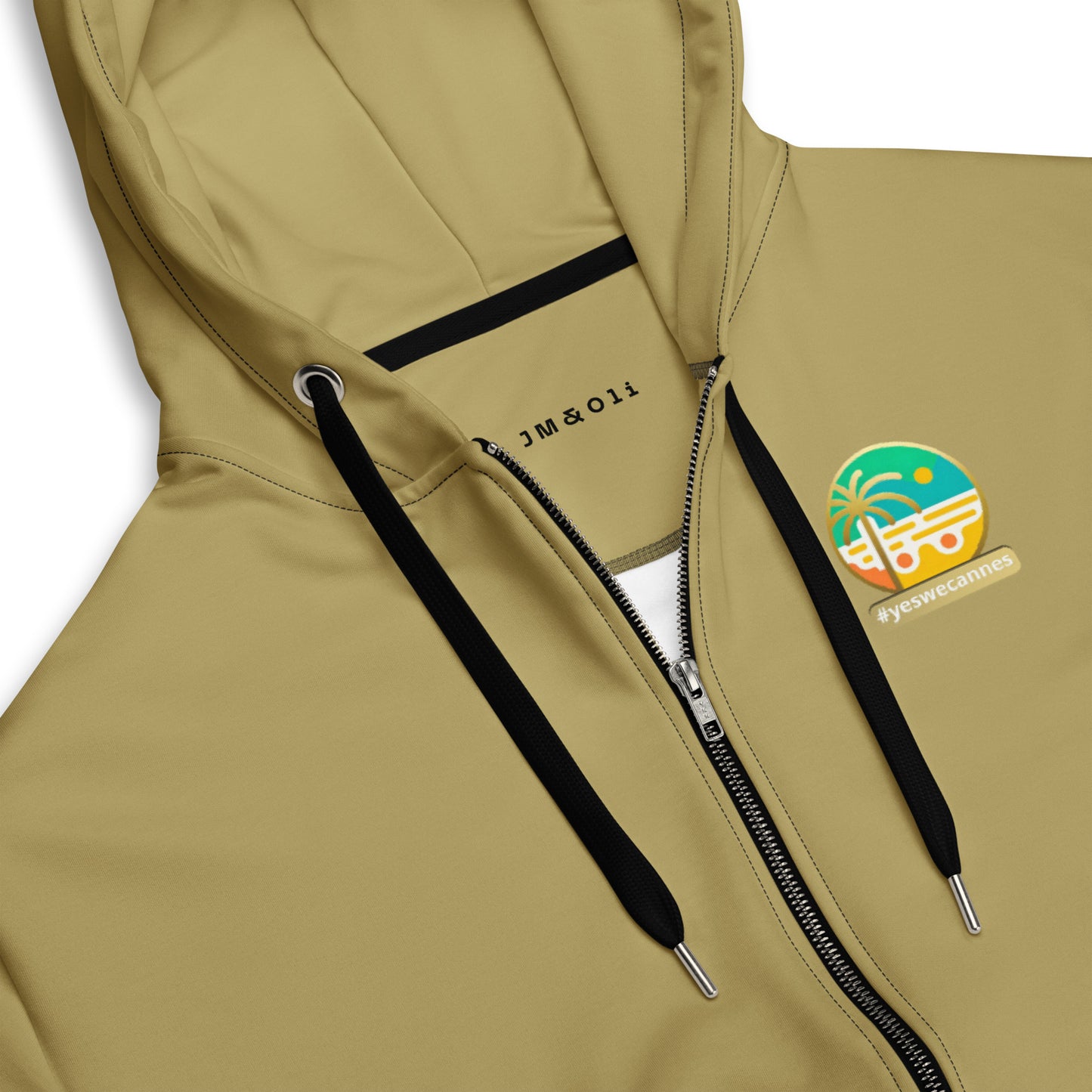 Sweat à Capuche Zippé Homme - #YesWeCannes