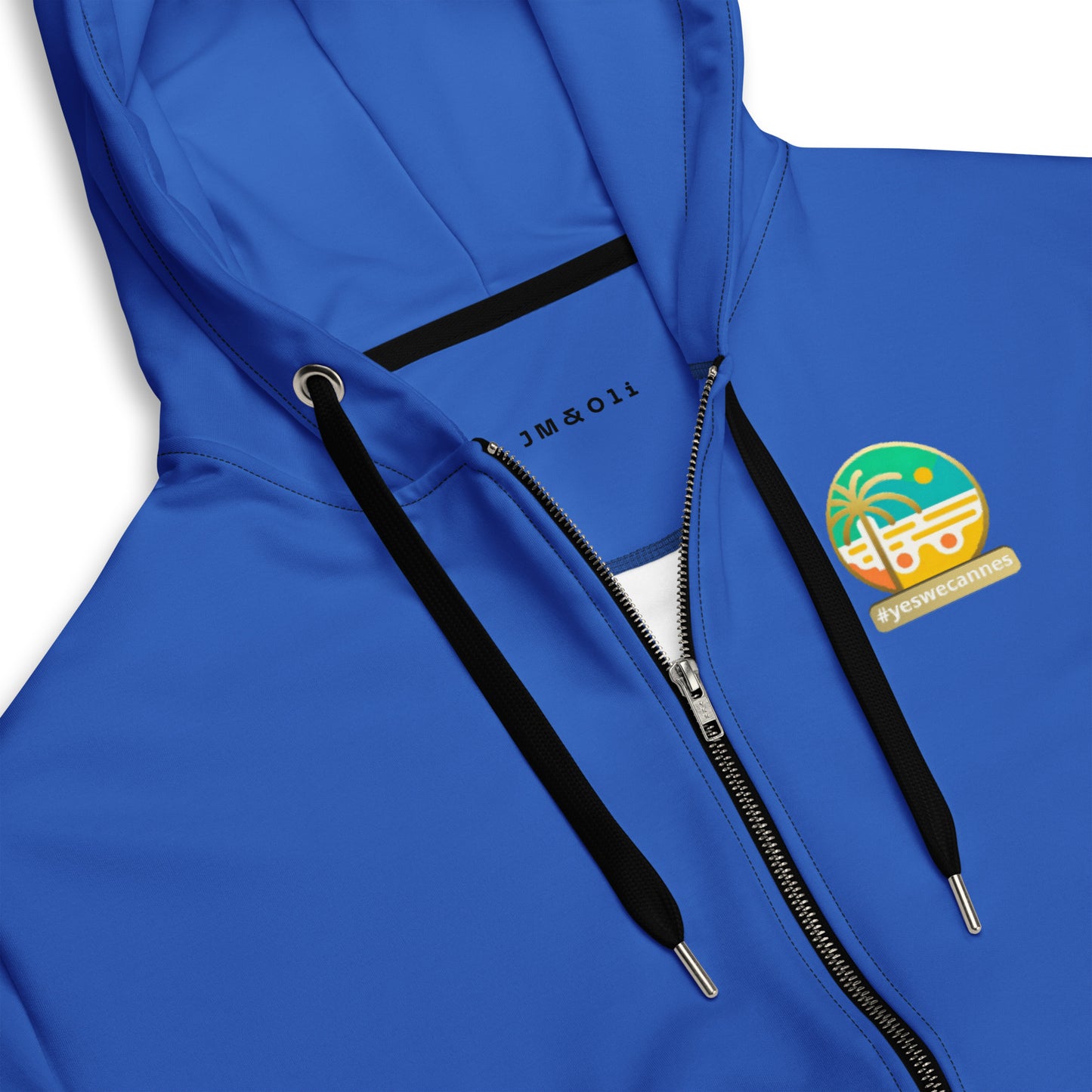 Sweat à Capuche Zippé Homme - #YesWeCannes