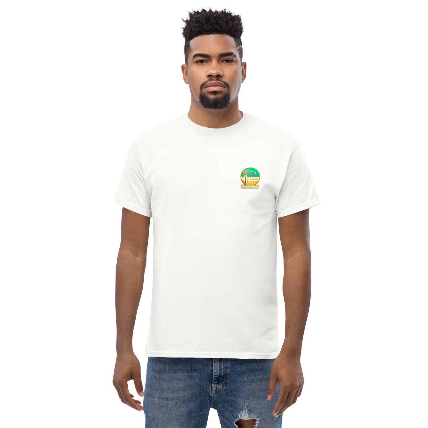 T-shirt blanc #YesWeCannes