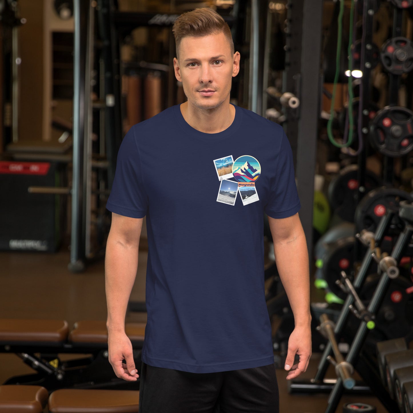 T-shirt Homme #mongrandbo