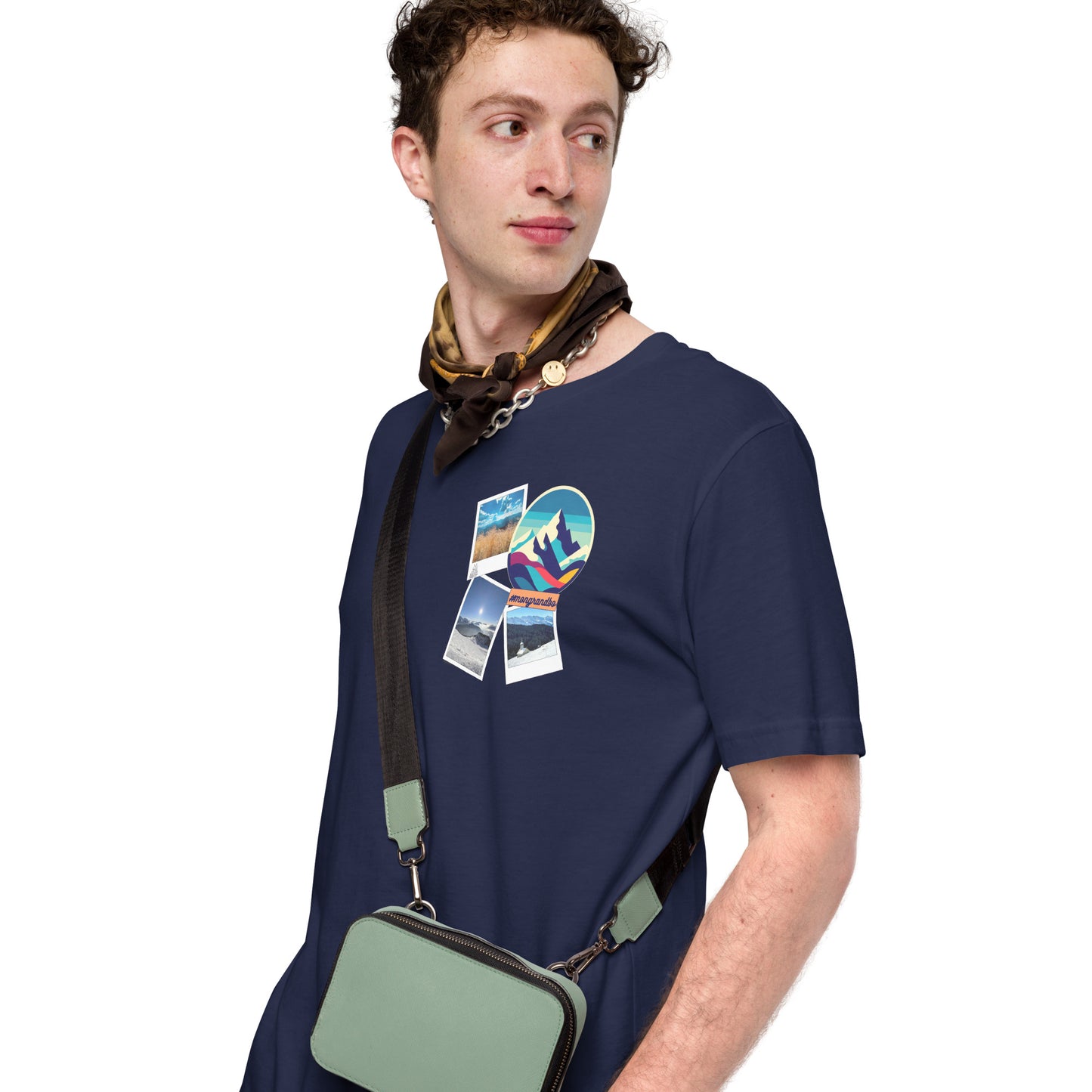 T-shirt Homme #mongrandbo