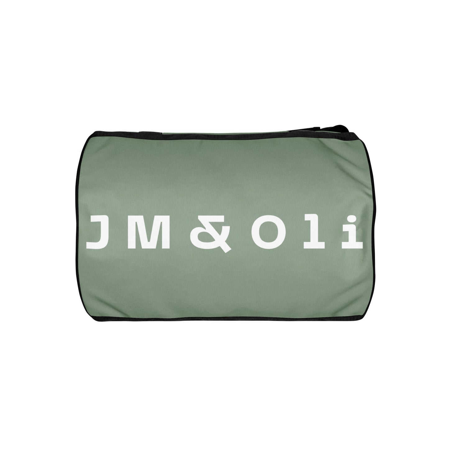 Sac de Sport Vert de Gris "Simplement JM&Oli"- Alliez Style et Fonctionnalité