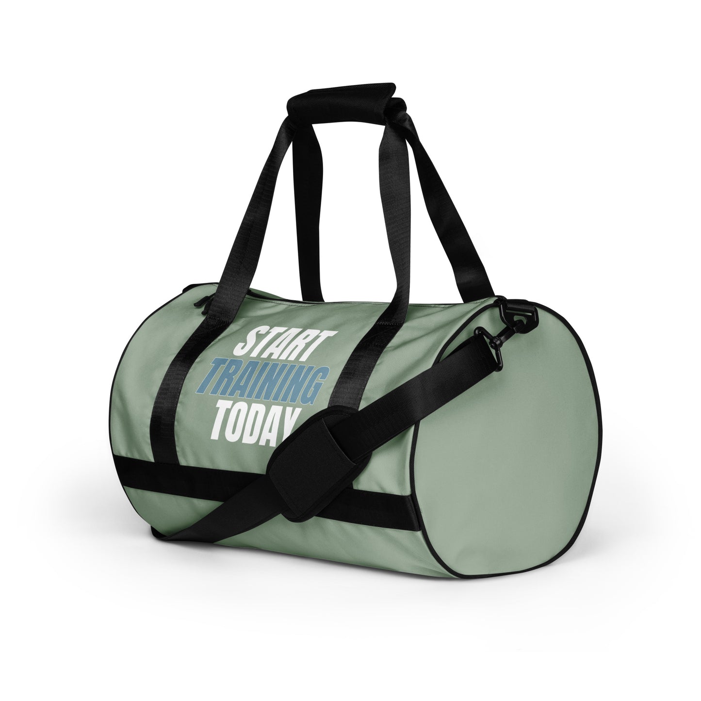 Sac de Sport Vert de Gris "Simplement JM&Oli"- Alliez Style et Fonctionnalité