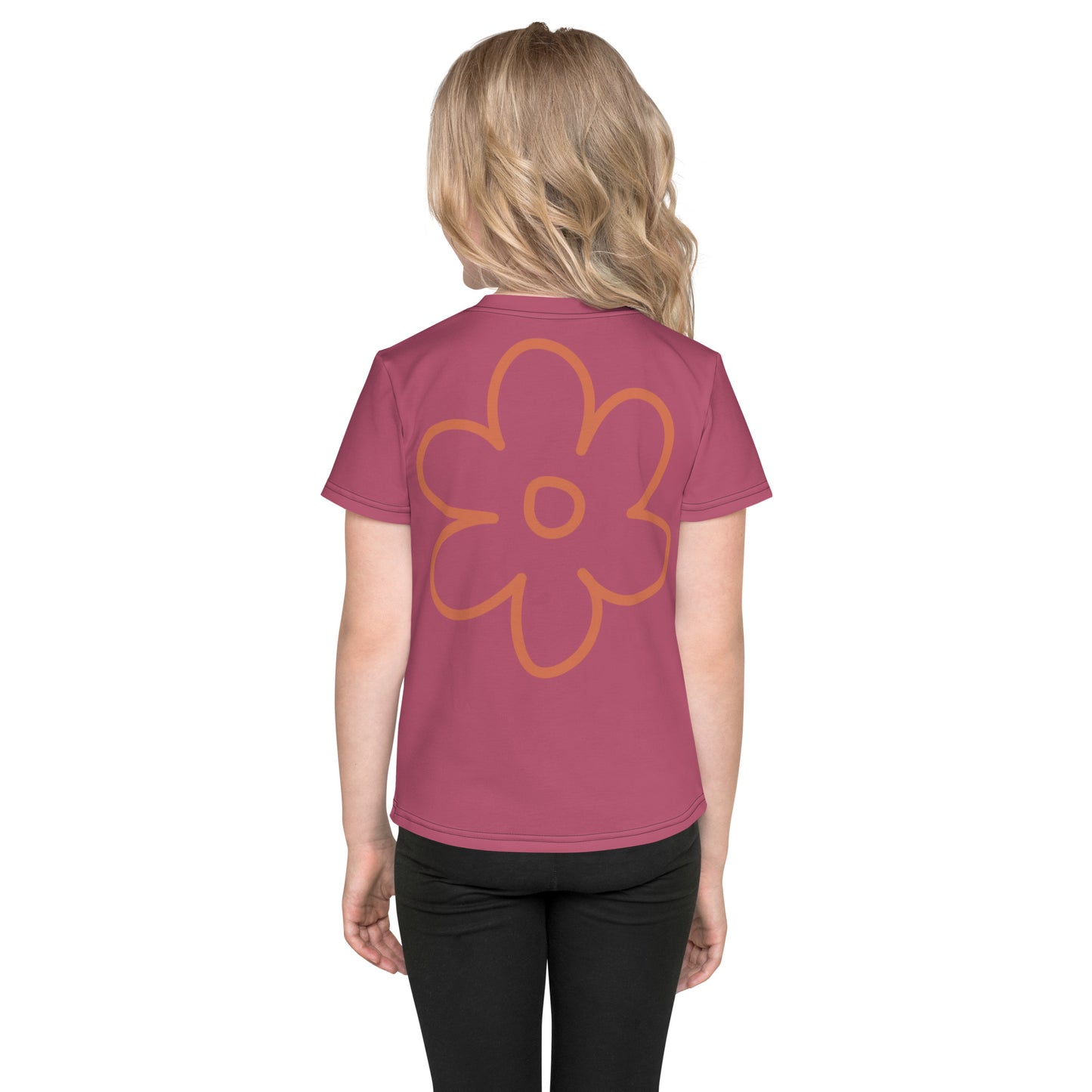 T-shirt Enfant Rose Ancien - "Simplement JM&Oli"