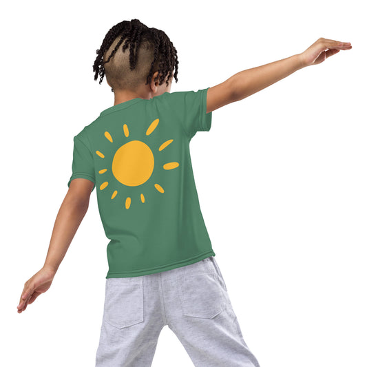 T-shirt Enfant Green Court - "Simplement JM&Oli"