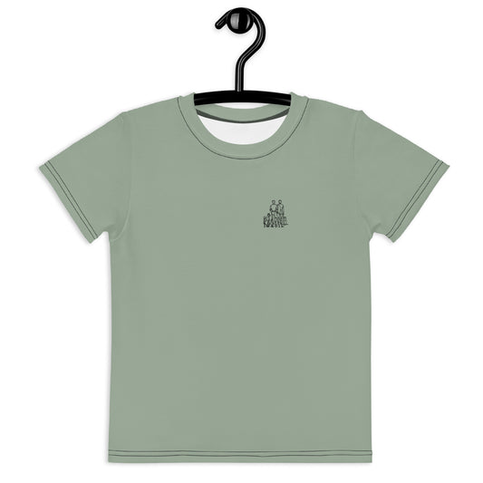 T-shirt Enfant Vert de Gris - "Simplement JM&Oli"