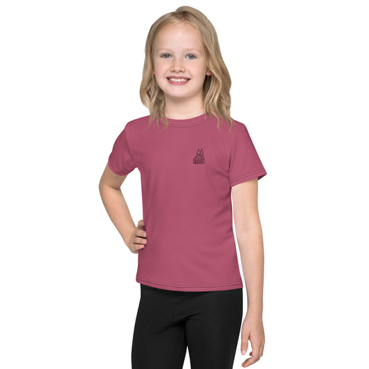 T-shirt Enfant Rose Ancien - "Simplement JM&Oli"