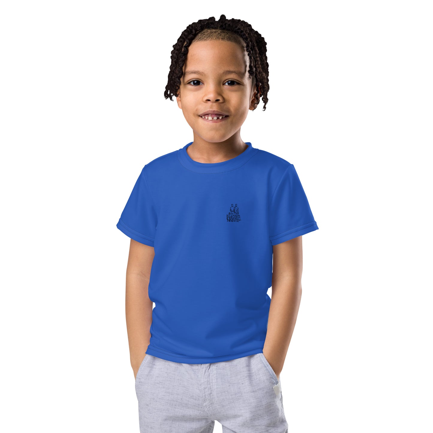 T-shirt Enfant Bleu roi - #YesWeCannes